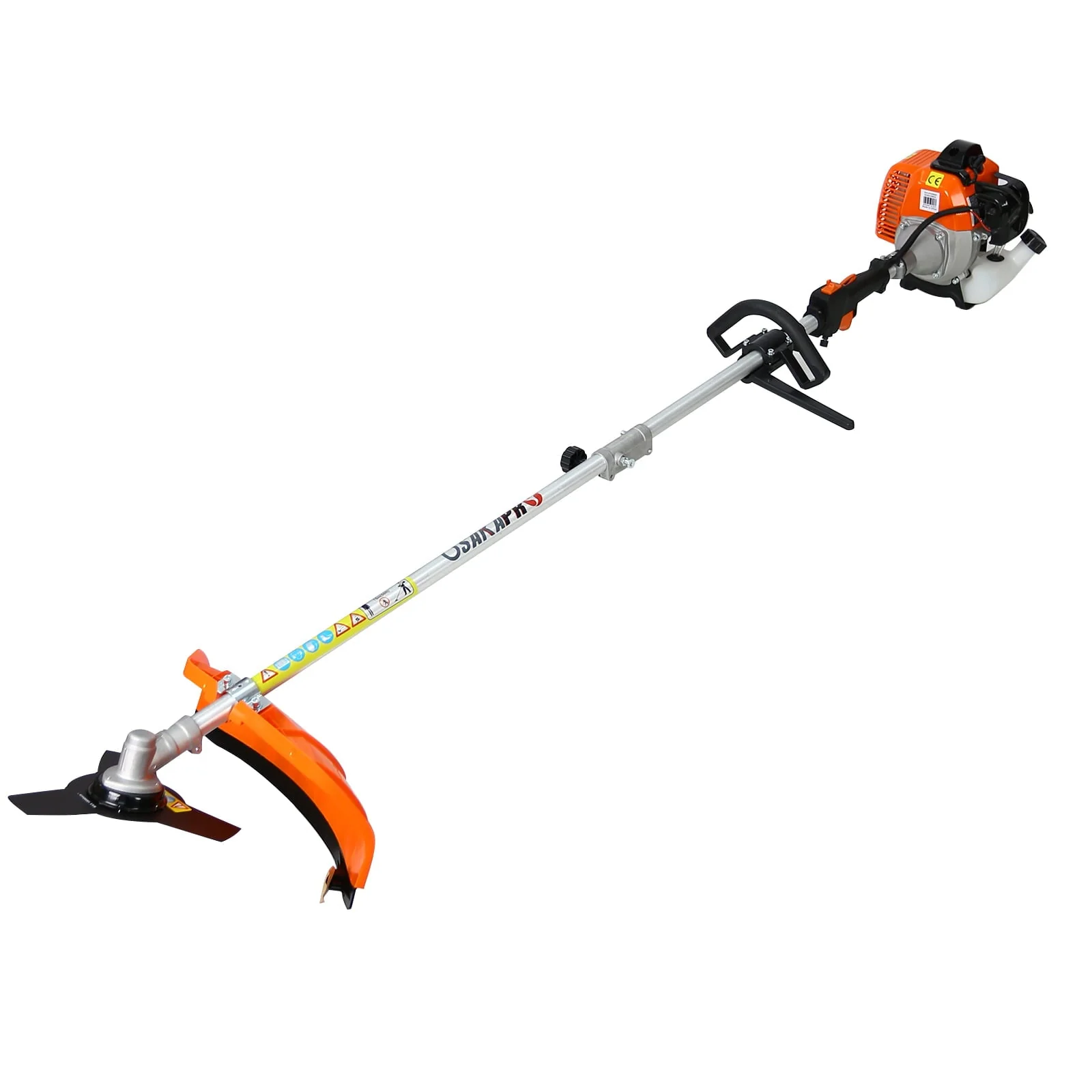 Walkfairy Hedge Trimmer, 12 in 1 Multi-Functional Trimming Tool, 52CC 2-Cycle Garden Tool System with Gas Pole Saw, Hedge Trimmer, Grass Trimmer, and Brush Cutter for Lawn Care (52CC) - Image 14