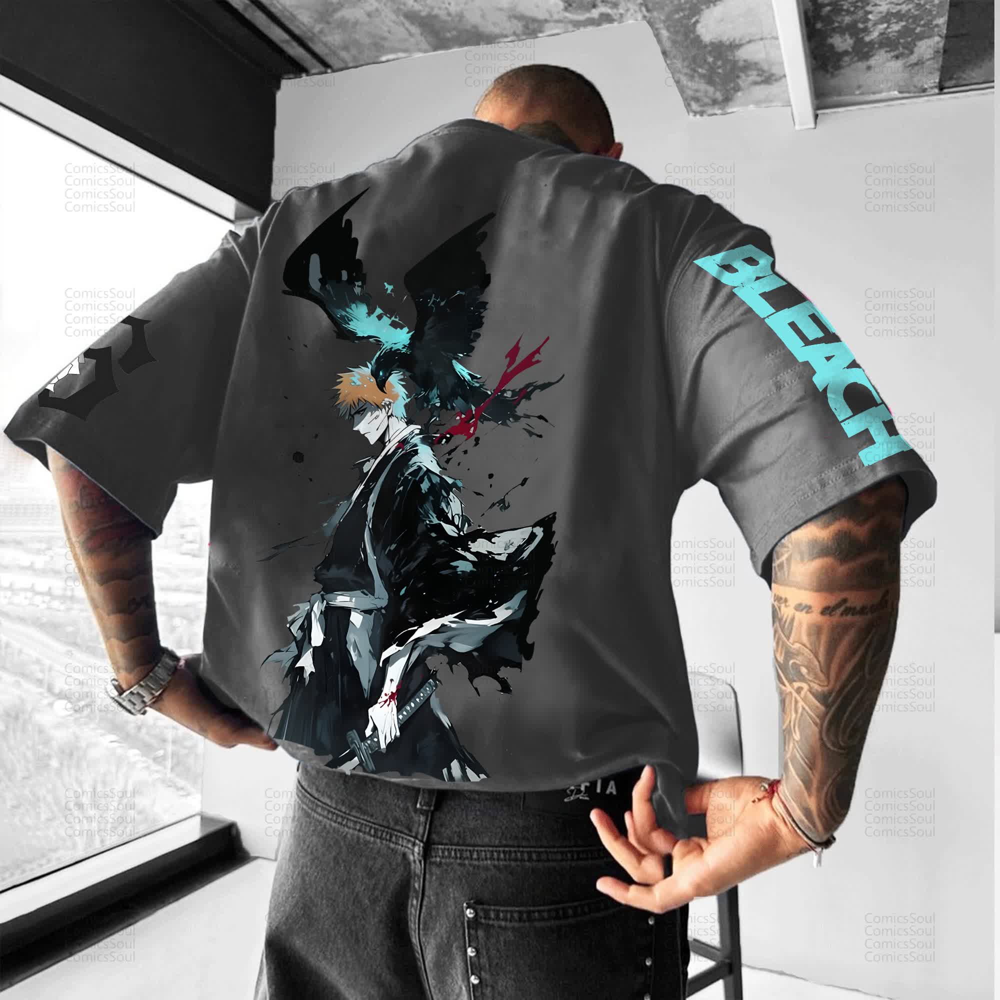 Unisex Anime Inspired Vintage T-Shirt丨Comicssoul