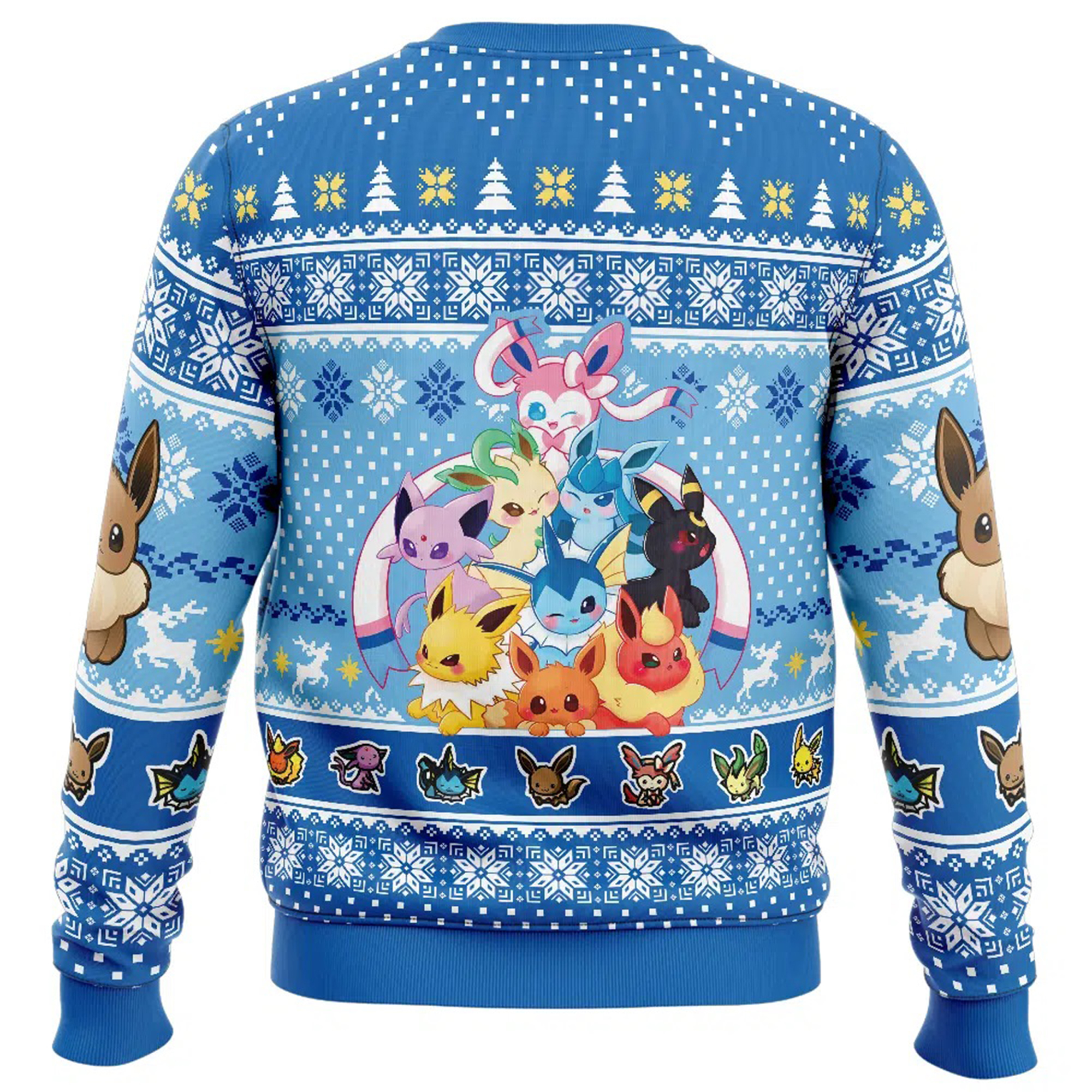 Unisex Anime Ugly Christmas Sweater TeeThreads Sustain the Scene with Custom Apparel