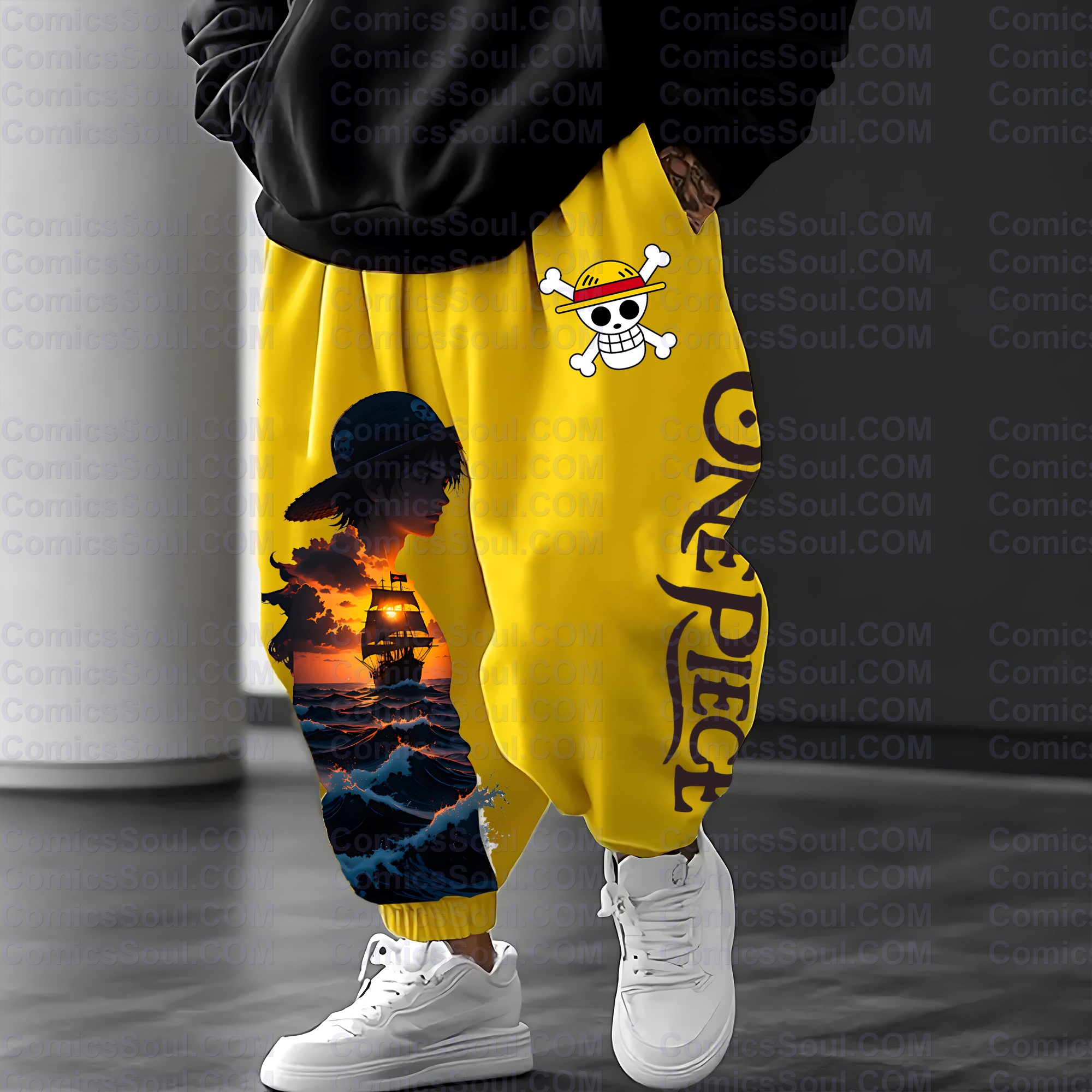 Top Seller Unisex Casual Anime Streetwear Pants