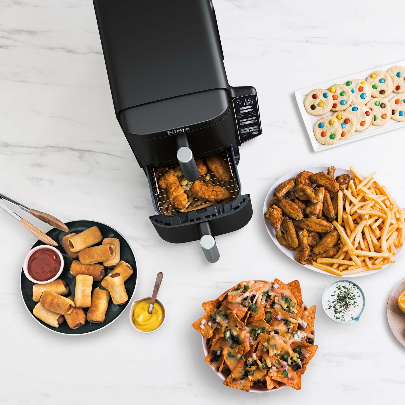 Cook 4 foods at once