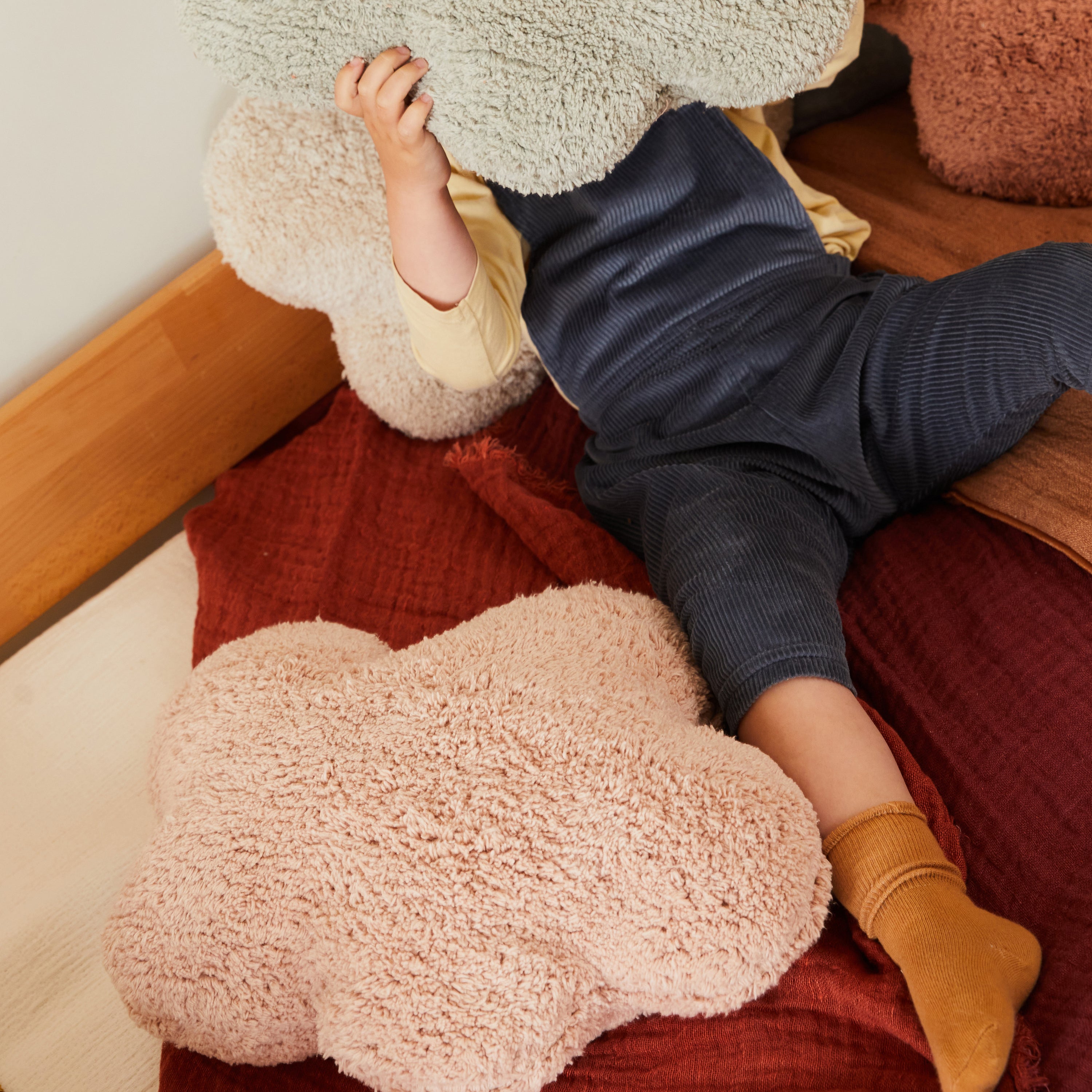 Lorena Canals Clouds Vloerkussen - Roze