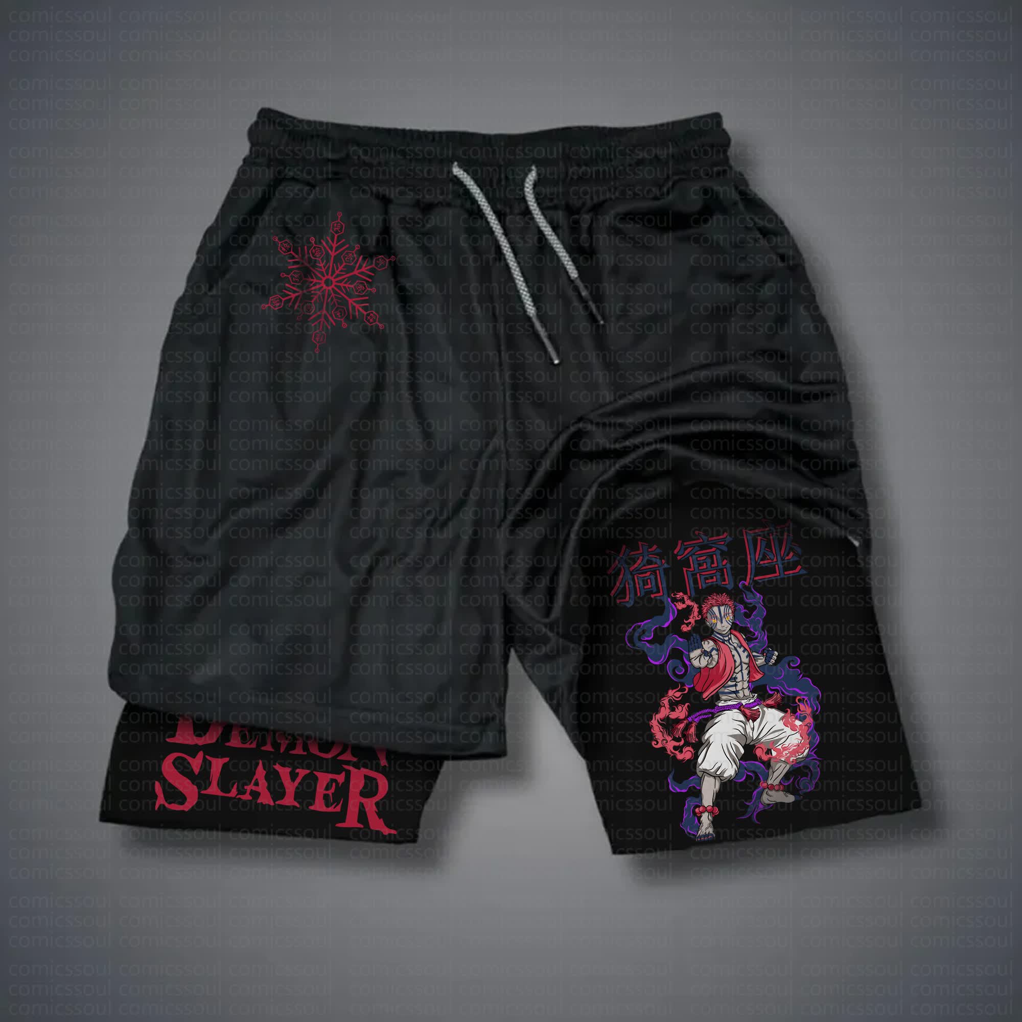 Unisex Casual Anime Streetwear Shorts 丨Comicssoul