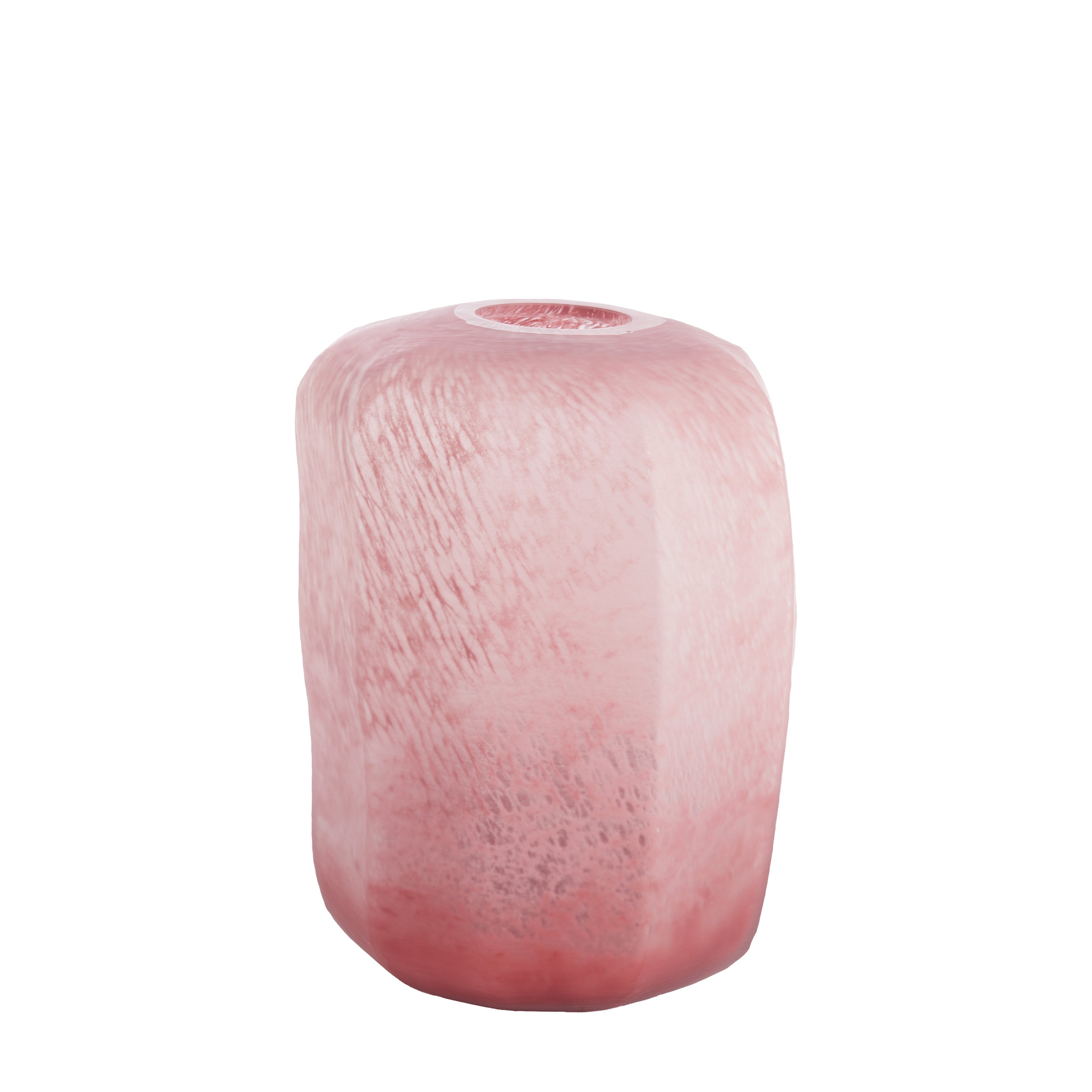 Light&living Vaas Ø33x42 cm PACENGO glas koraal-licht roze