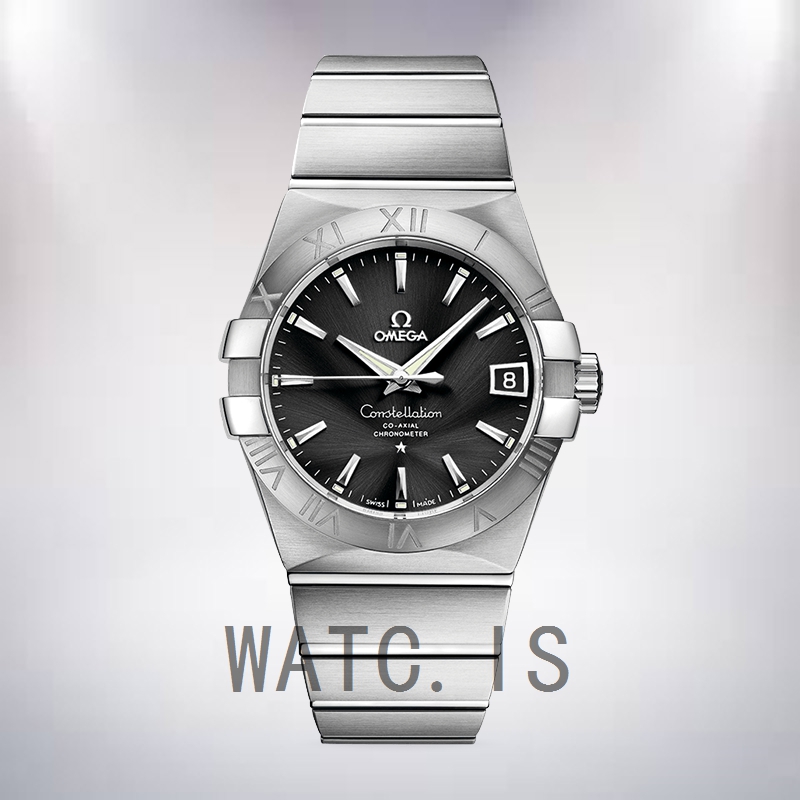 Omega Constellation 123.10.38.21.01.001 38mm Men Automatic Black Dial