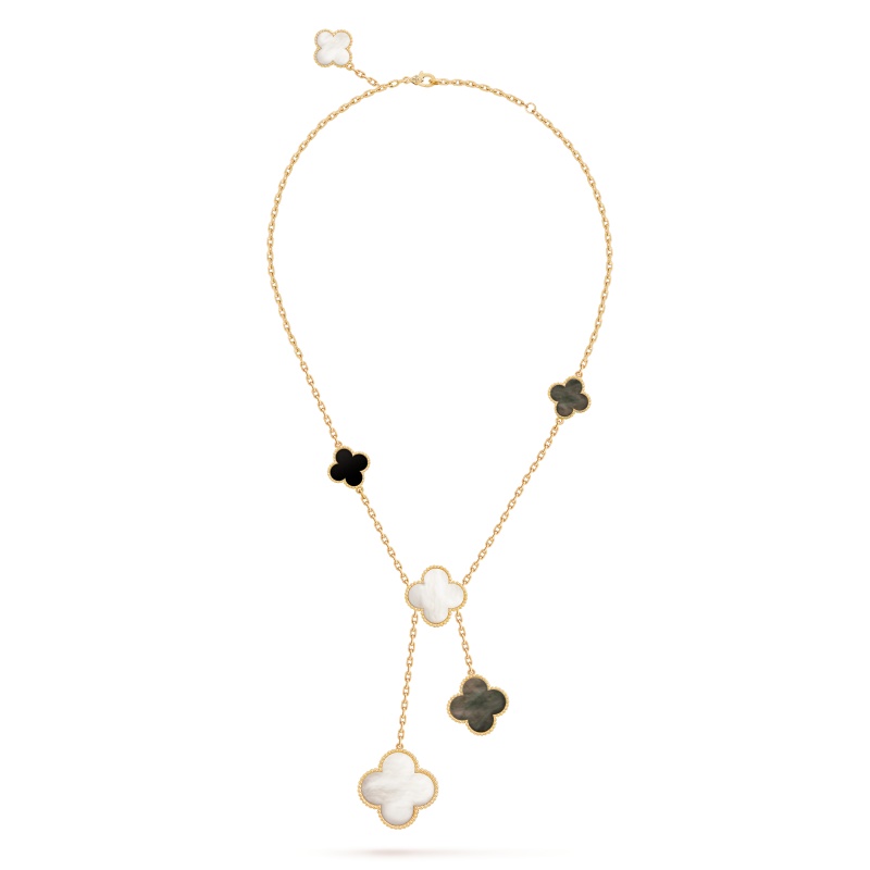 Replicate Magic Alhambra necklace, 6 motifs(1:1 replica) - Original Replica Club