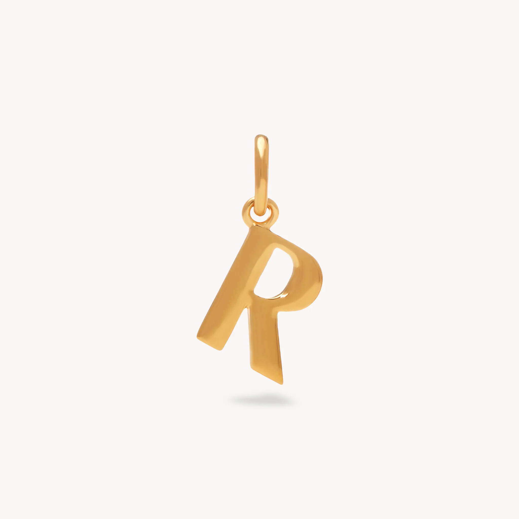 14k Gold Vermeil Letter Charm