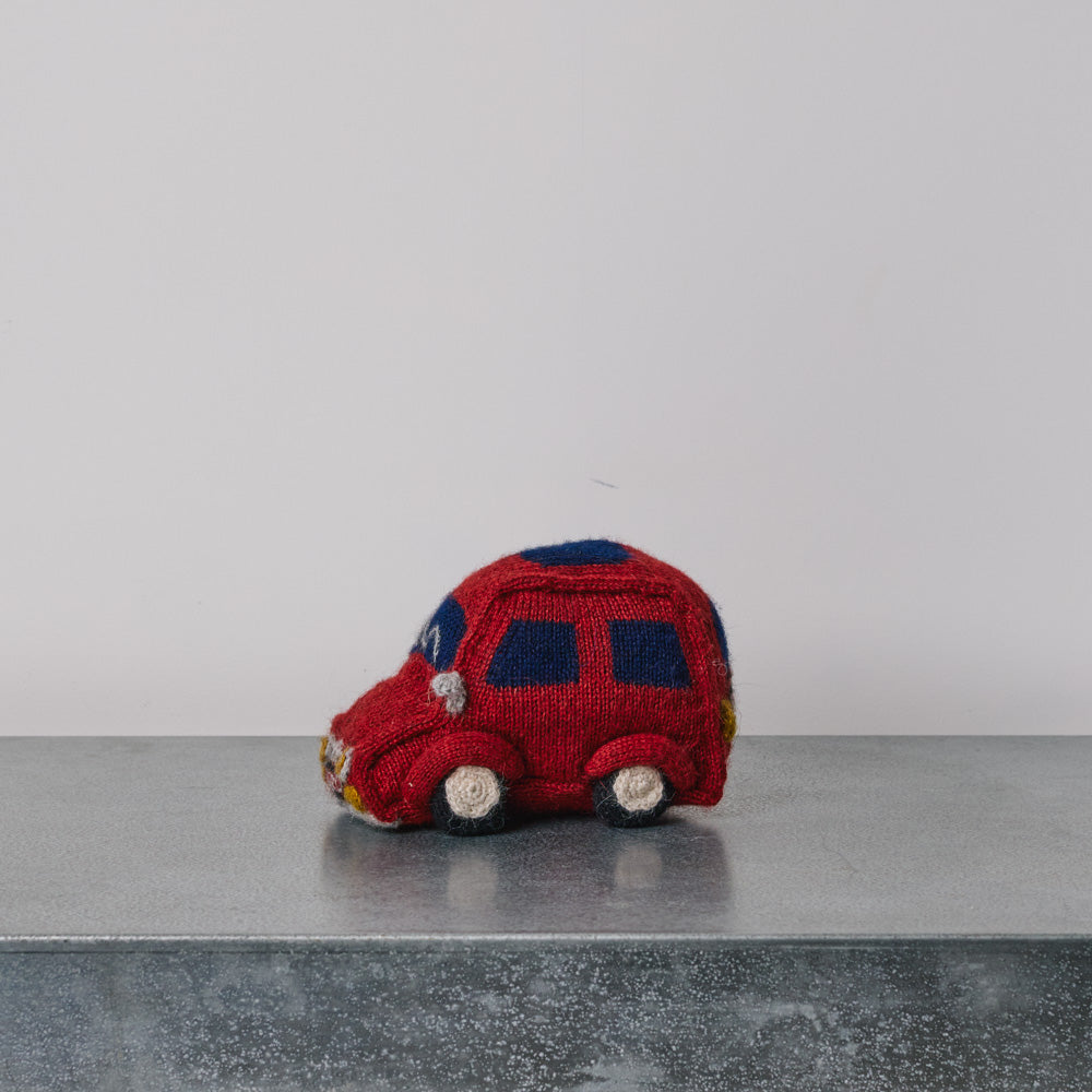 Peluche Merci en tricot - Fiat 500