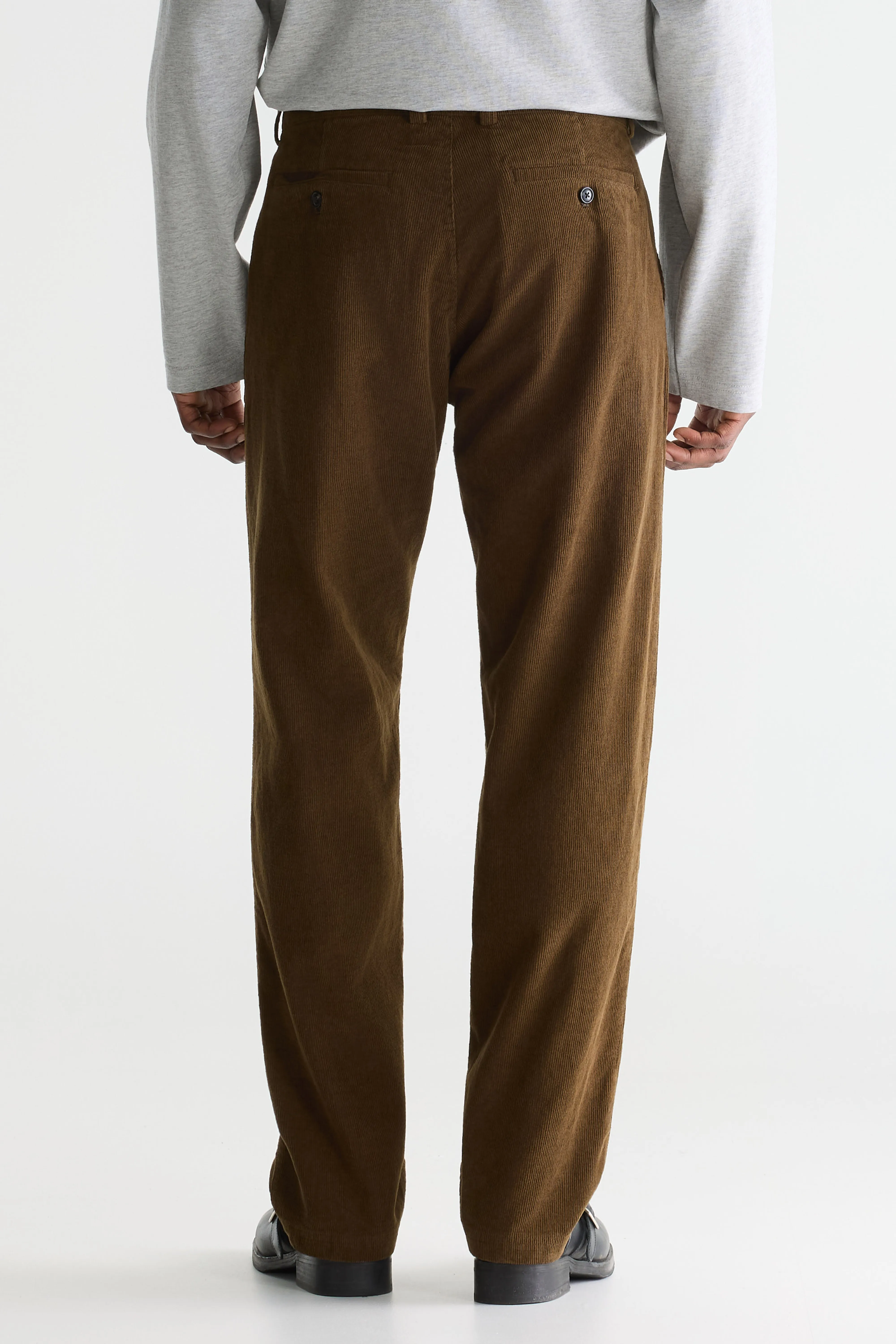 Bellerose Jagger corduroy chino trousers (261 / M / OLIVE)
