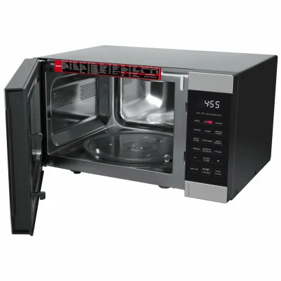 Galanz 3-in-1 Air Fry Microwave Oven, 0.9 Cu ft, 900W, Stainless Steel, Convection & Air Fry Technology