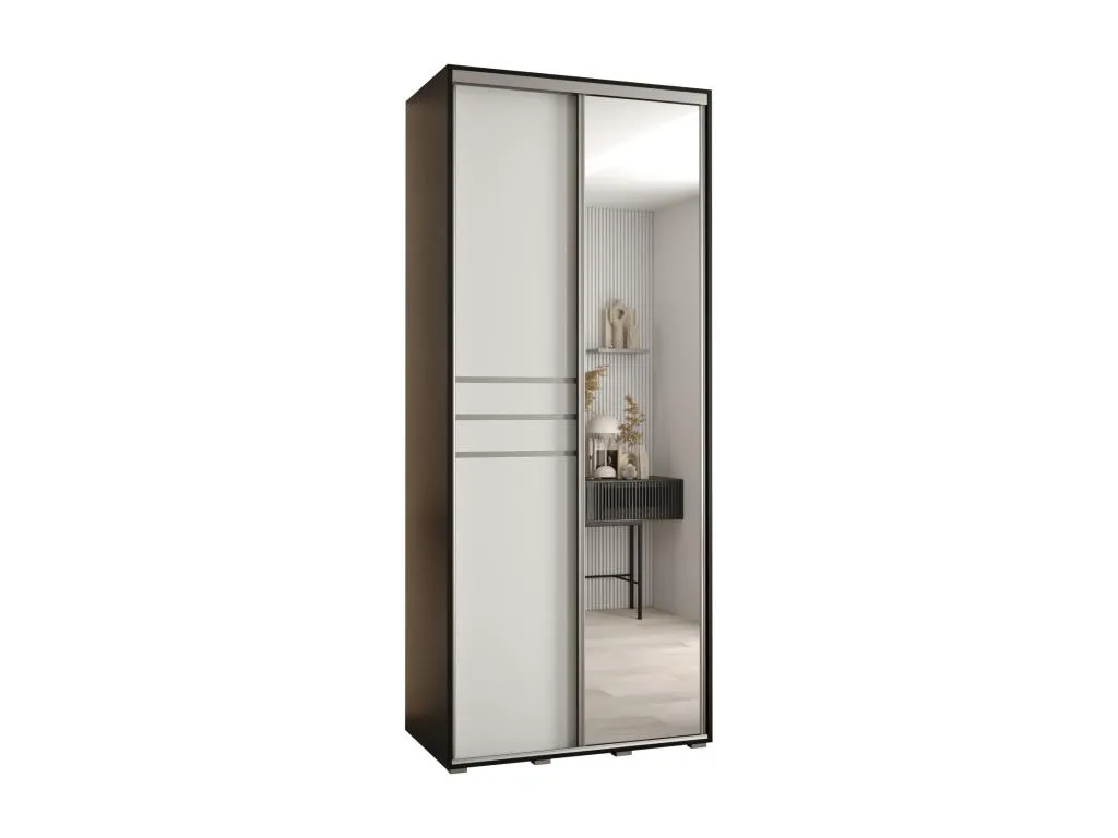 Armario moderno con 2 puertas batientes 235,2x110x60 cm frm3681061