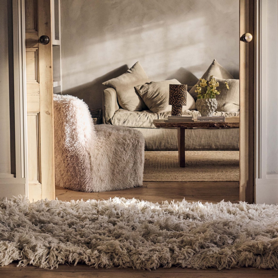 Linen Curtain Set