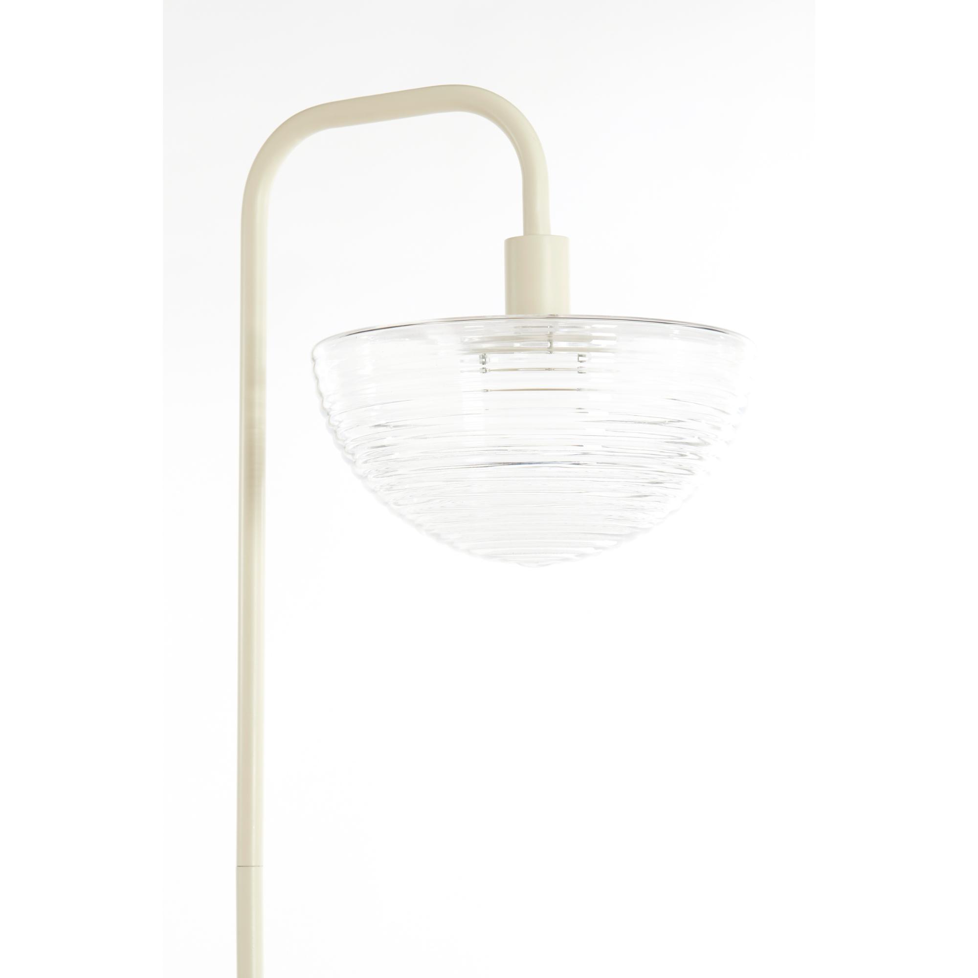 Light & Living Vloerlamp Baylie - Mat crème - 43x30x165cm