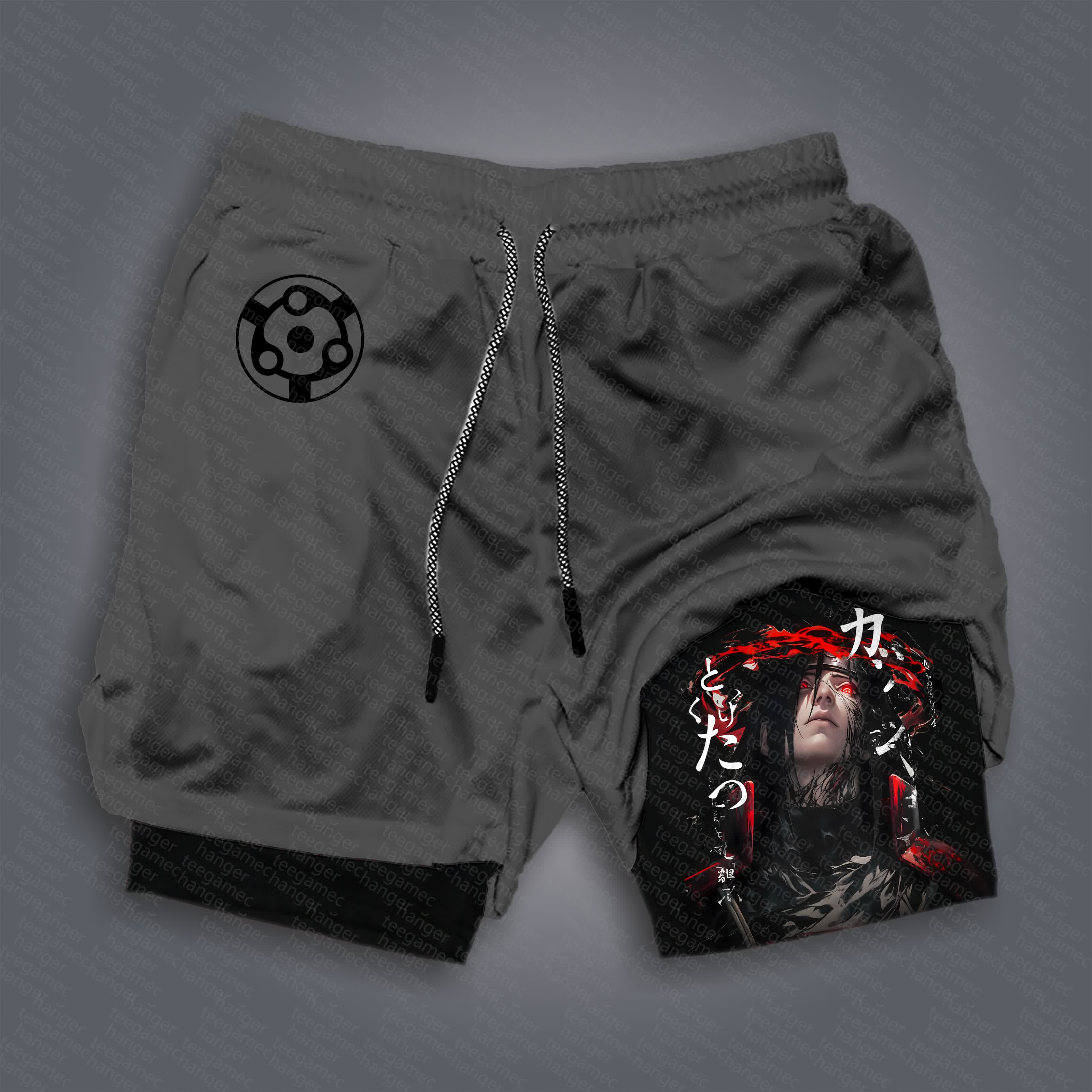 Unisex   Casual Anime Streetwear Gym Shorts