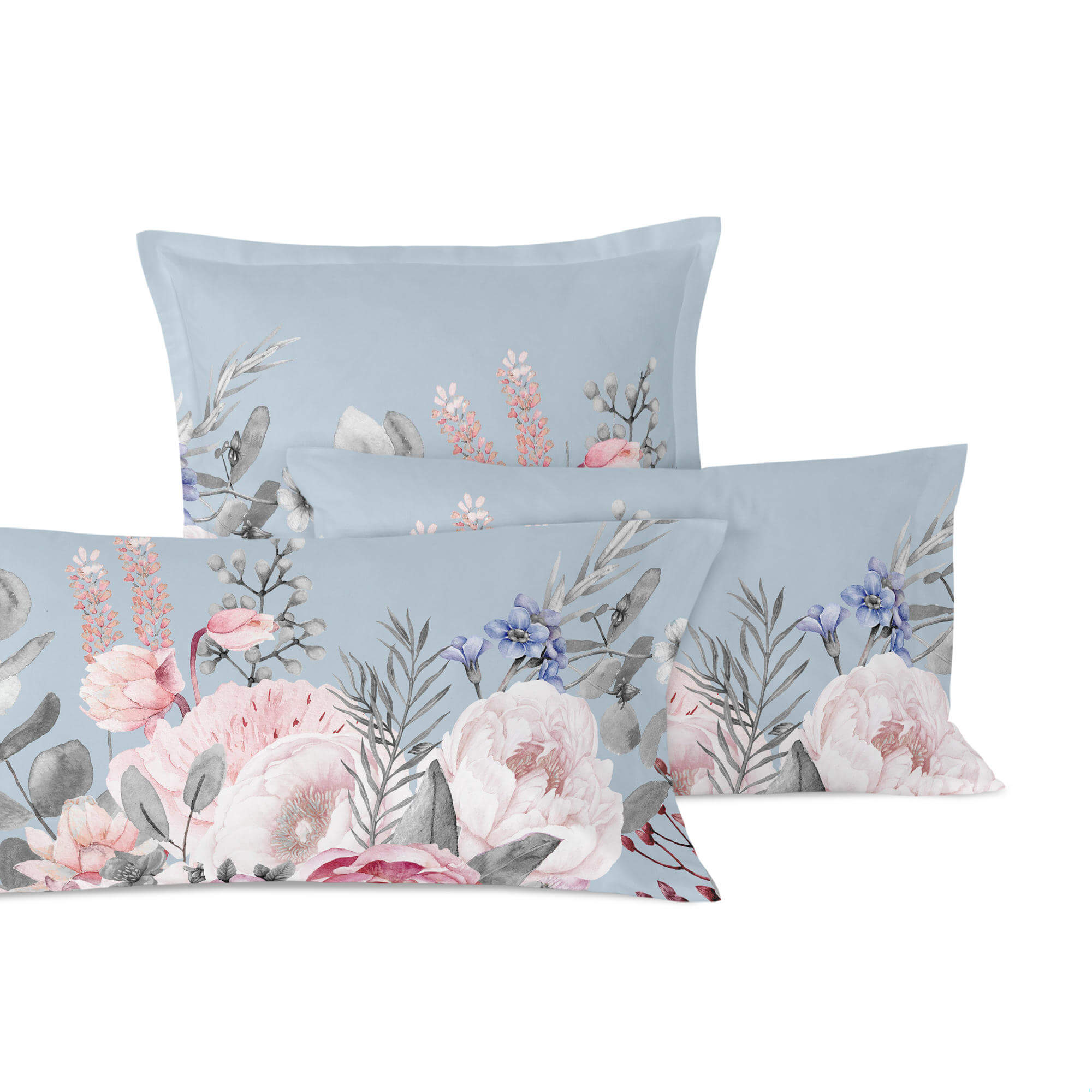 Happy Friday Set van 2 kussenslopen Soft Bouquet