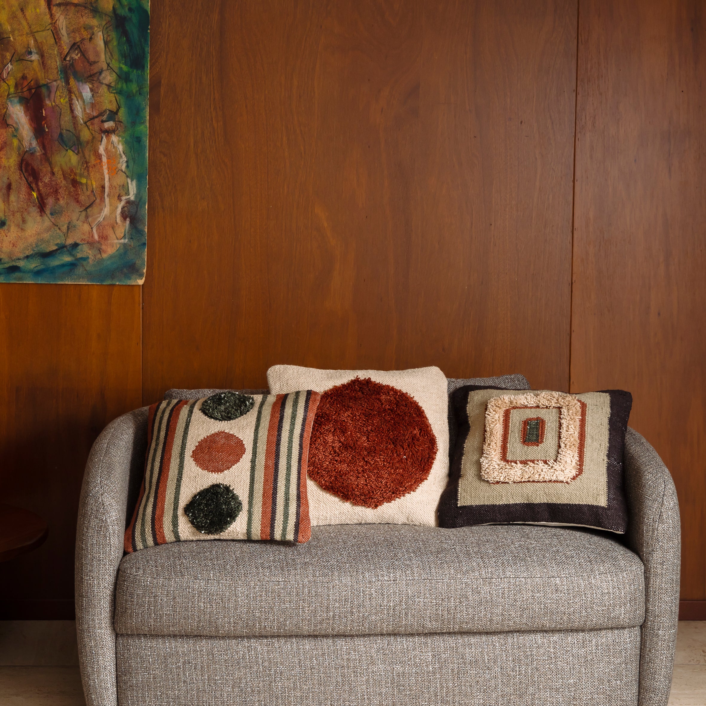 Dutchbone Haydon Sierkussen 45 x 45 cm - Stripe