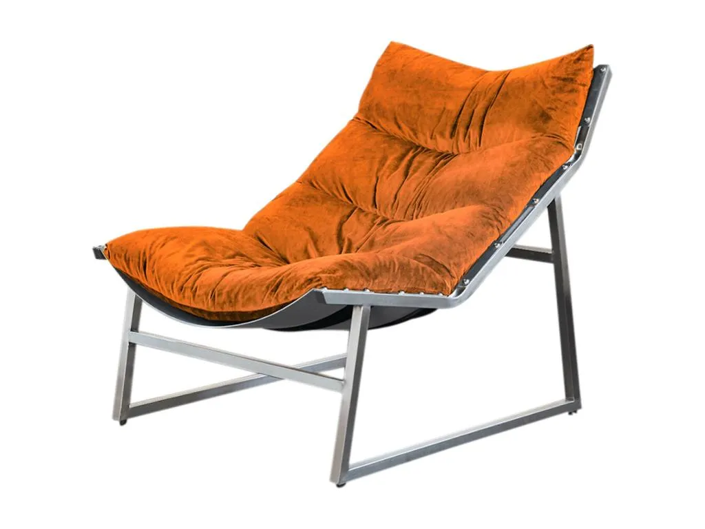 Sillón - naranja tela tejida - Cosinor zbf3504763