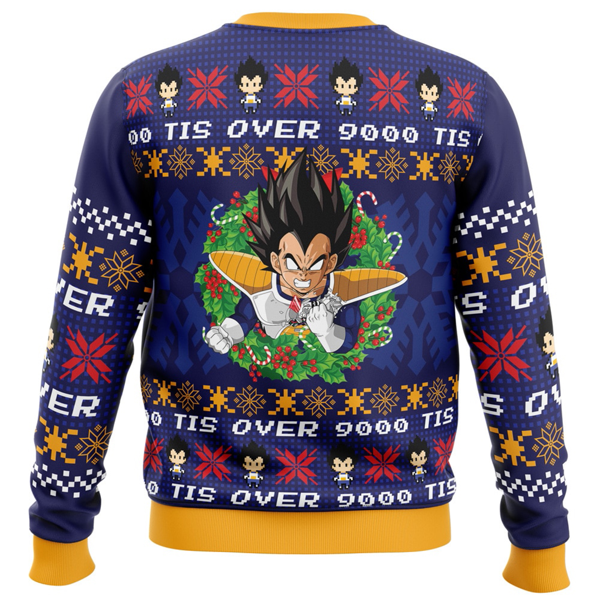 Unisex Anime Ugly Christmas Sweater TeeThreads Sustain the Scene with Custom Apparel