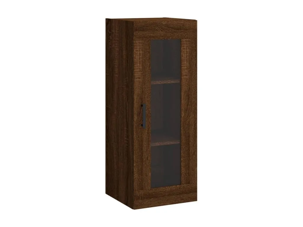 Armario de pared marrón Decounico 34.5x34x90 cm