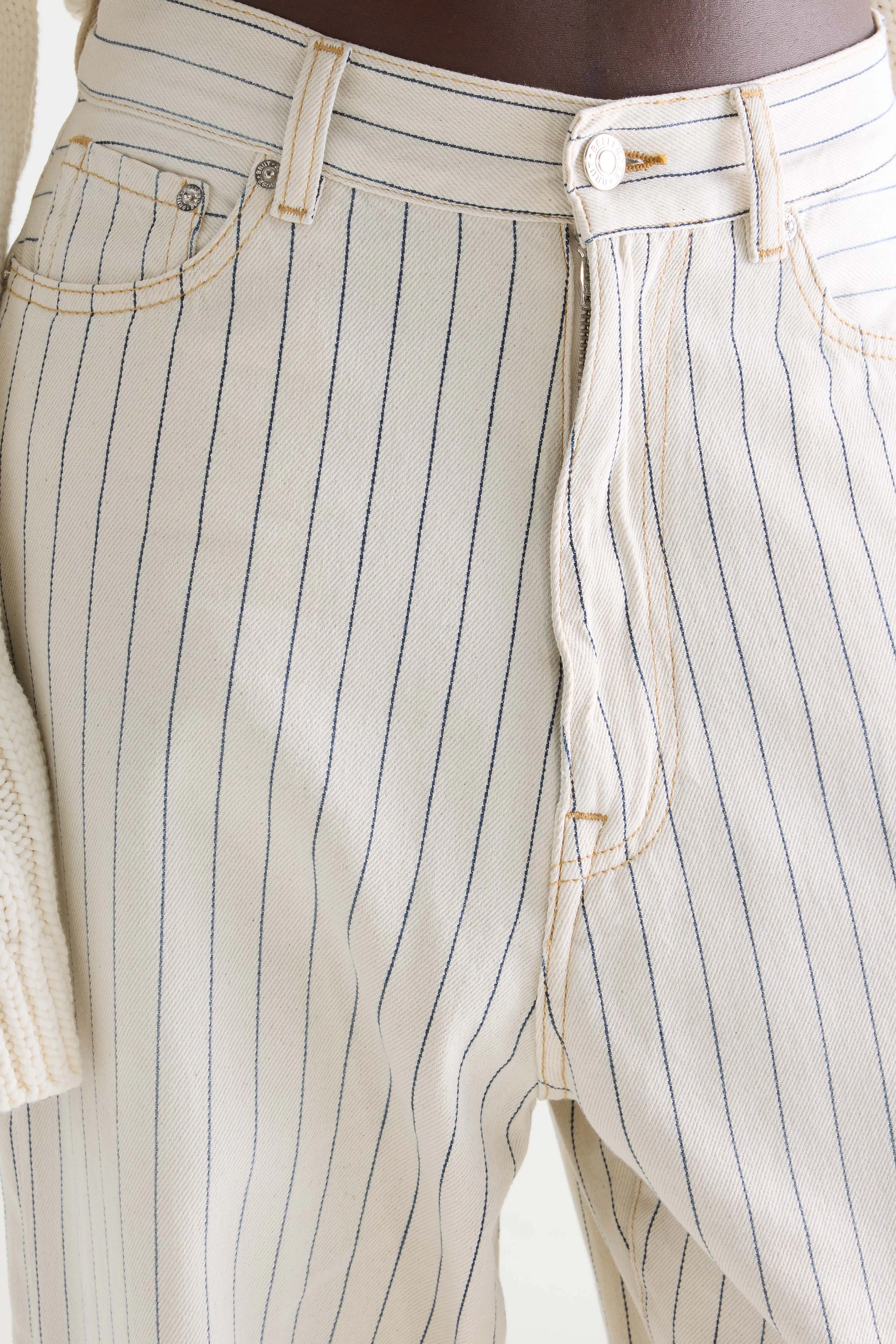 Bellerose Denim N. 68 - baggy jeans (261 / W / STRIPE A)