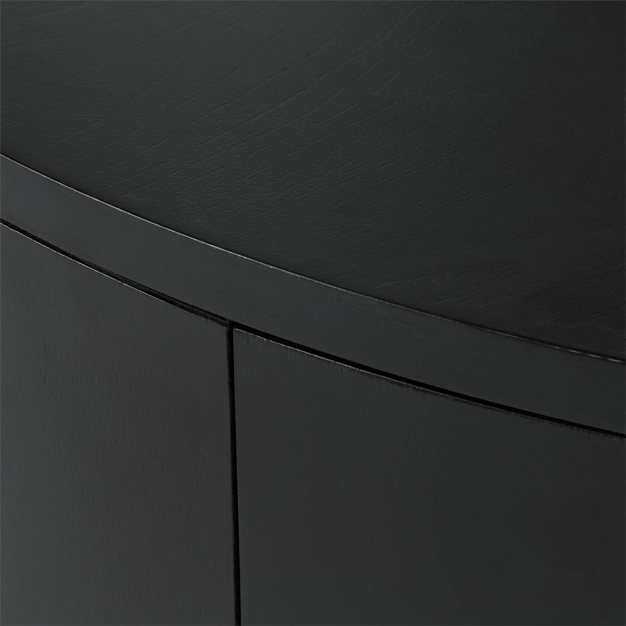 Better Homes & Gardens Miller Drum Coffee Table, Black - Image 6