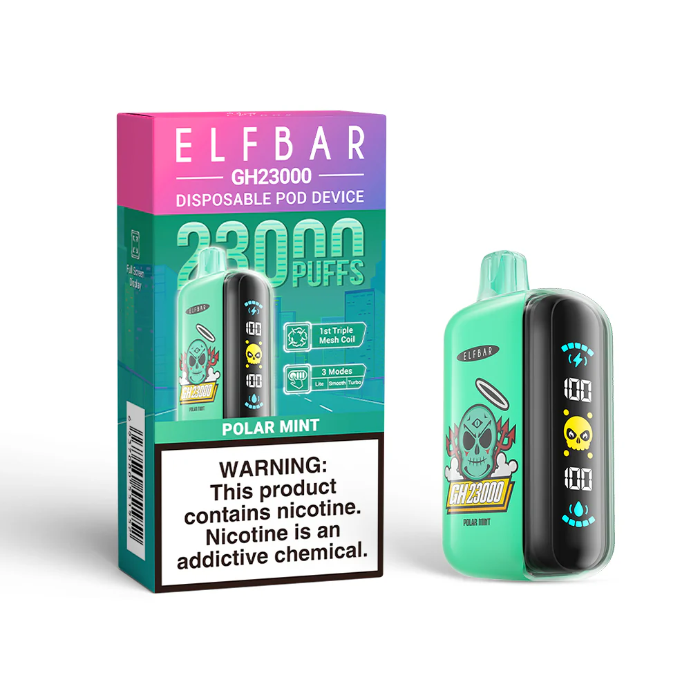 ELFBAR GH23000 kertakäyttöinen sähkötupakka (kaikki maut)