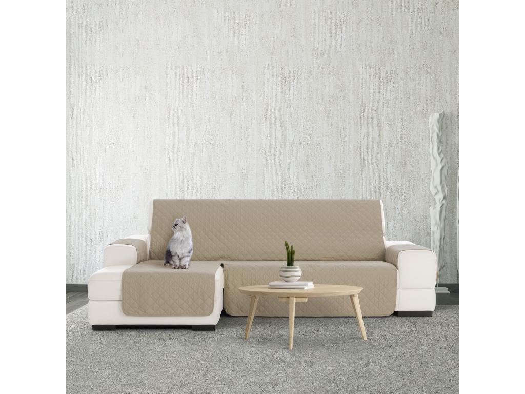 Funda acolchada reversible chaise Joliven 290 cm C/01