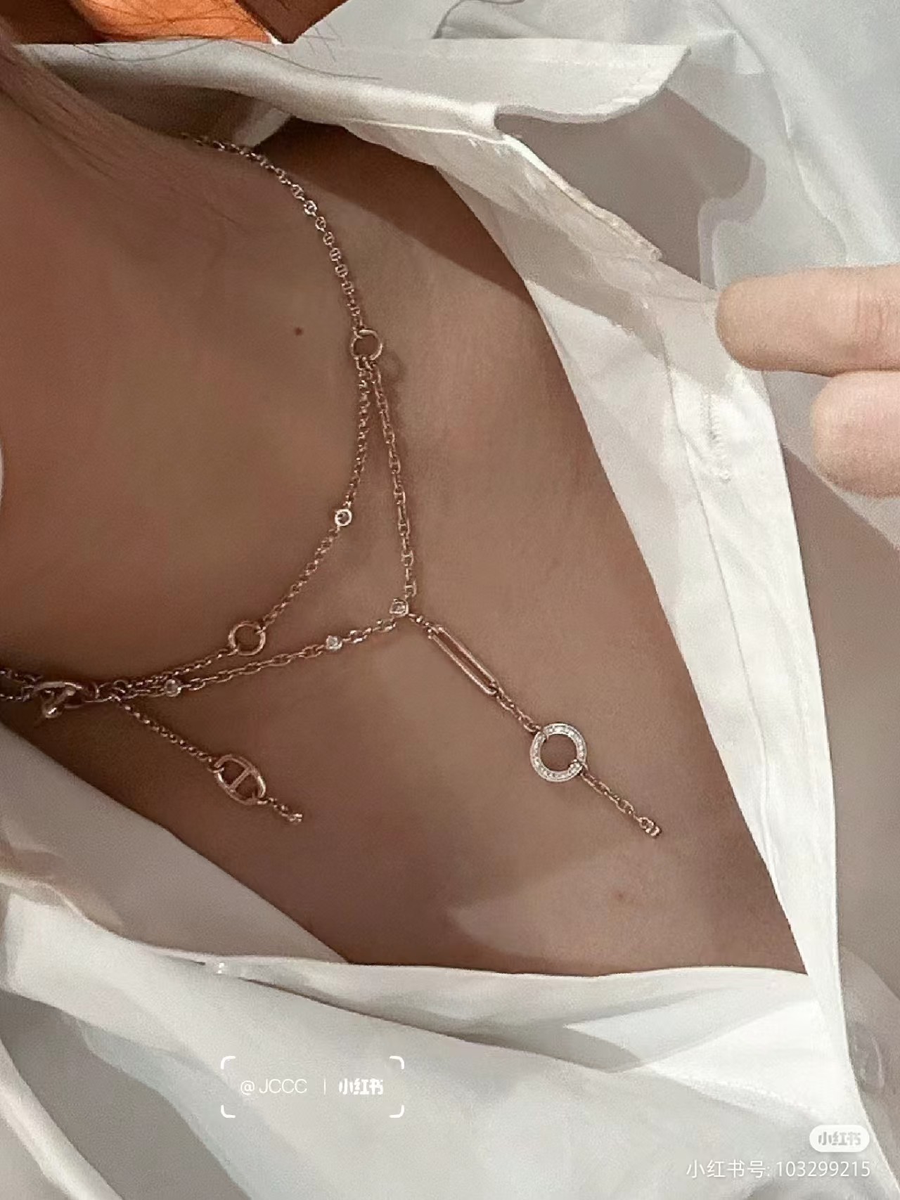 Hermes Drop Pendant Y Necklace - Original Replica Club