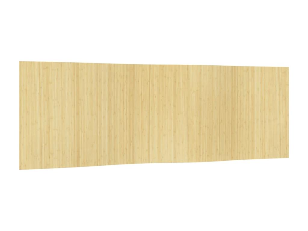 Tabique natural claro 165x600 cm bambú