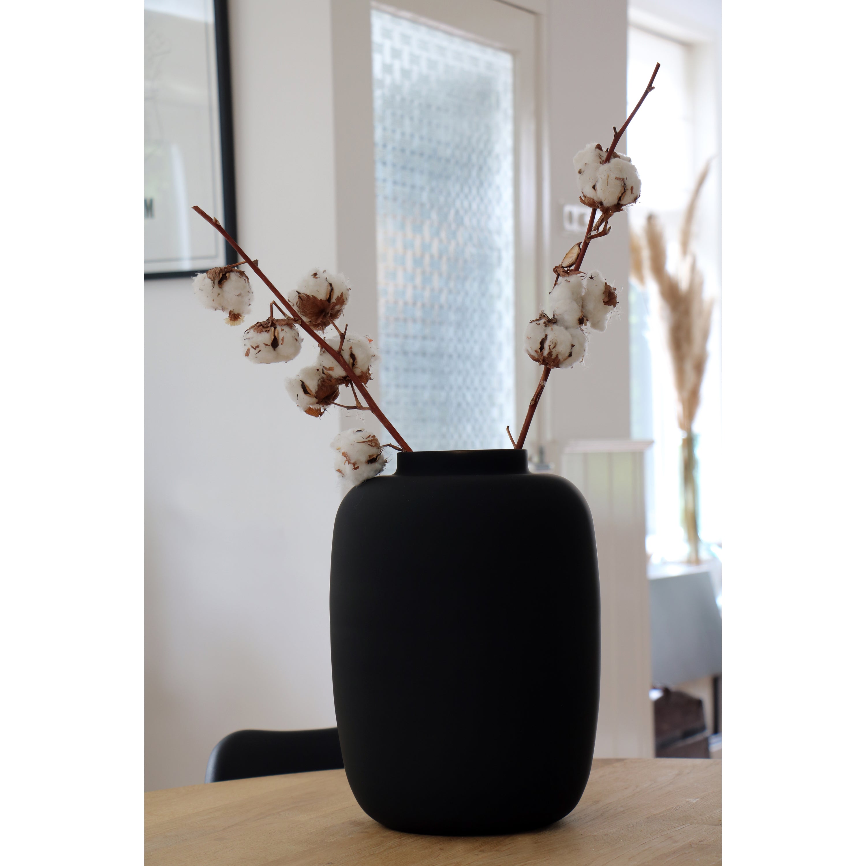 Vase The World Artic S black Ø21 x H29 cm