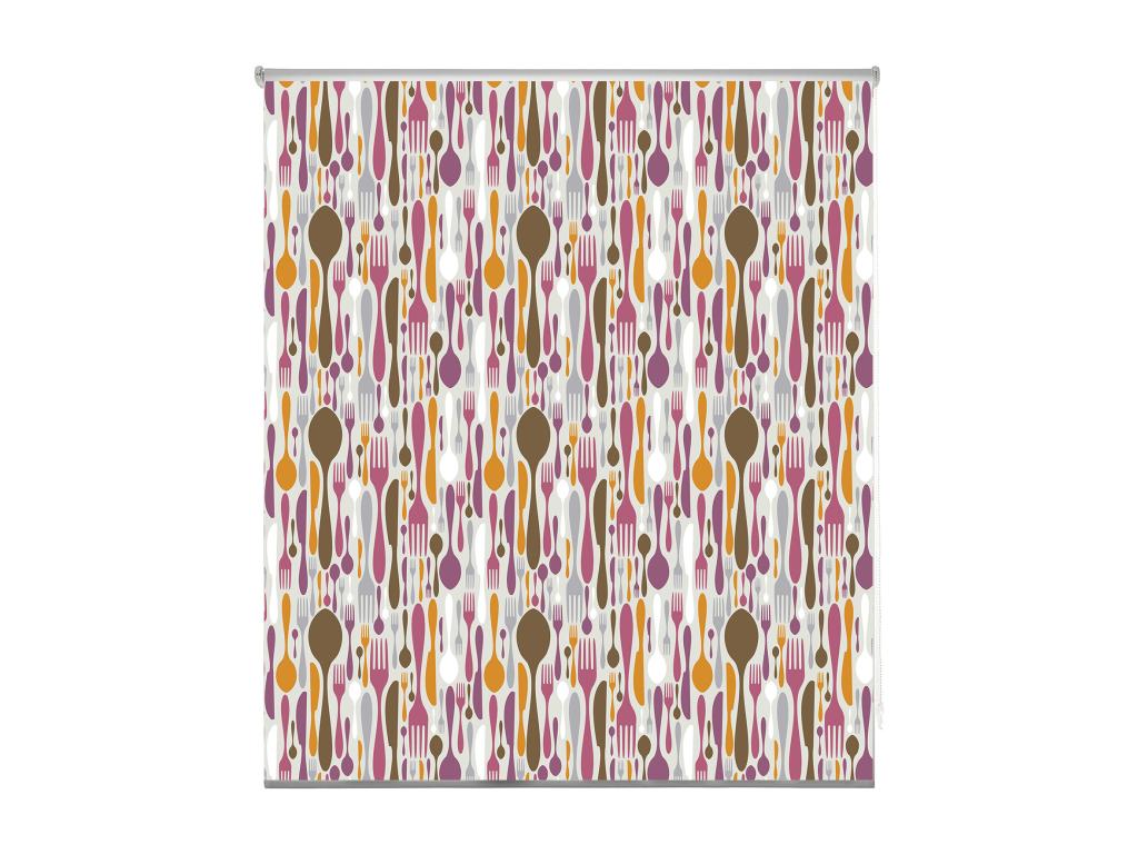 Casaplu | Estores Personalizados de COCINA | 110 x 180 cm (Ancho por Alto) Tamaño de Tela 107 x 175 cm | Modelo C-840 Color Unico