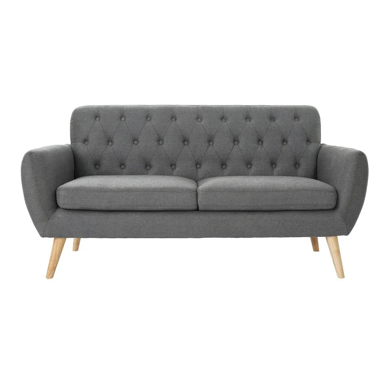 Christopher Knight Home Bernice Petite Sofa in Mid-Century Modern Style