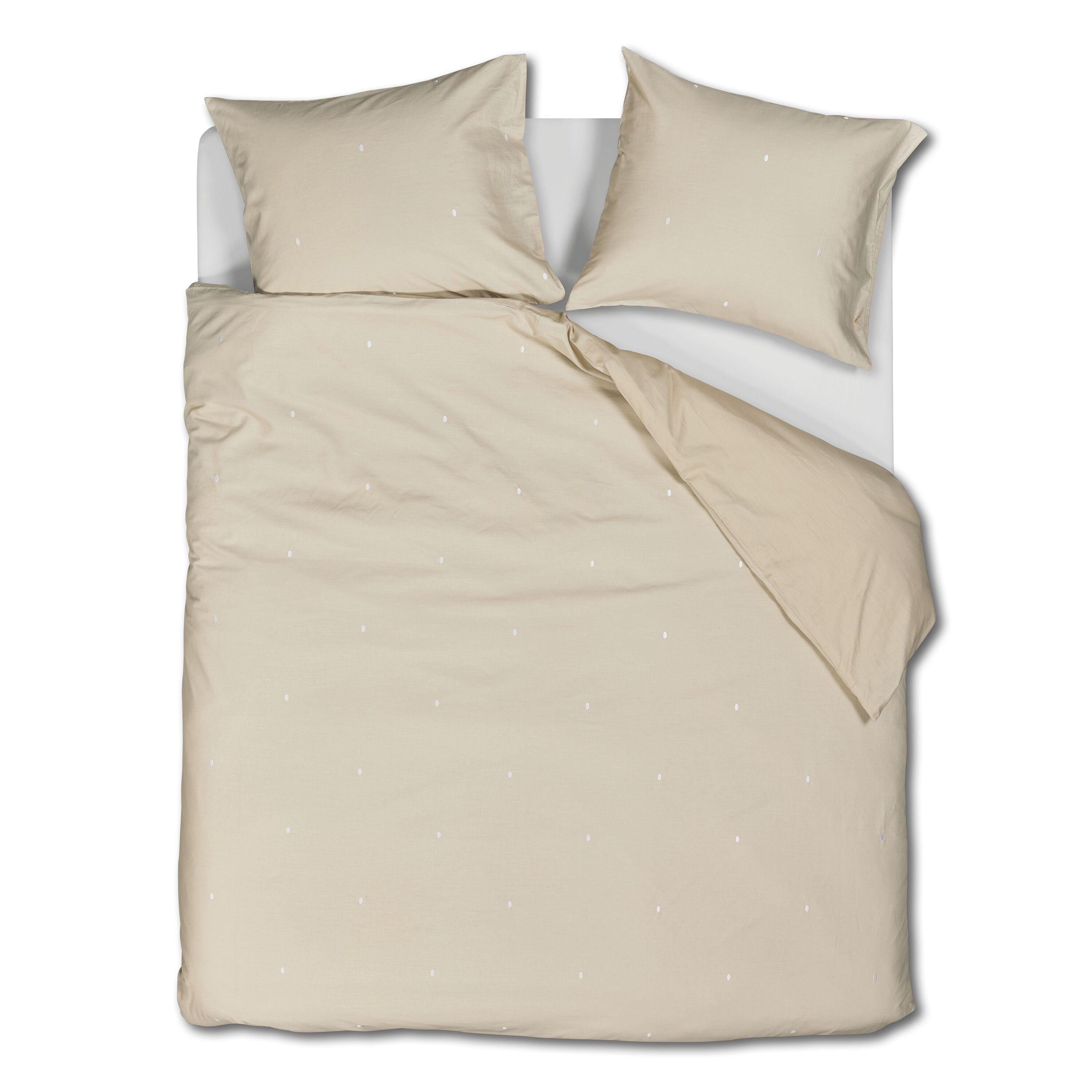 Beddinghouse Monsoon Zand Dekbedovertrek 240 x 200/220 cm