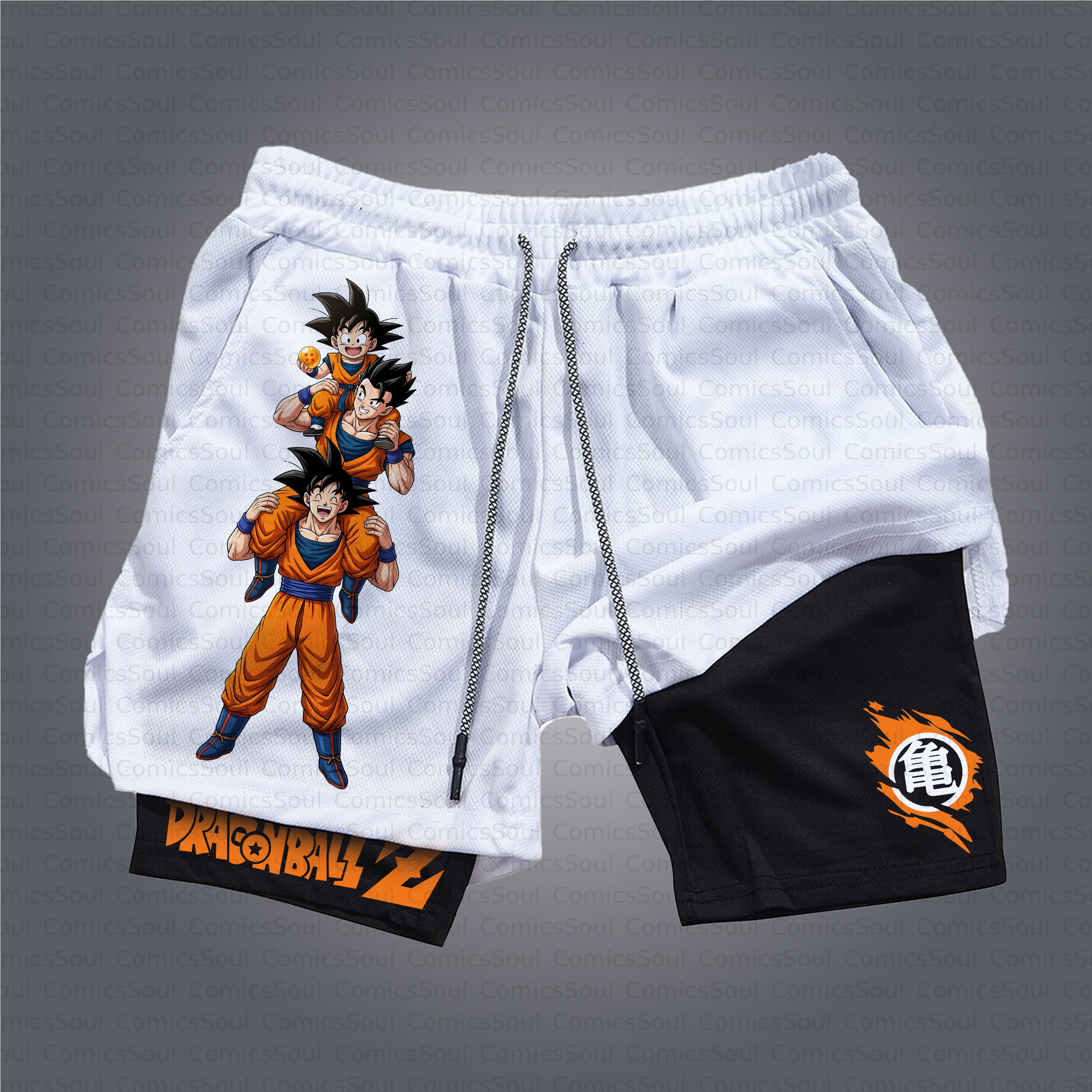 Unisex Casual Anime Style Shorts