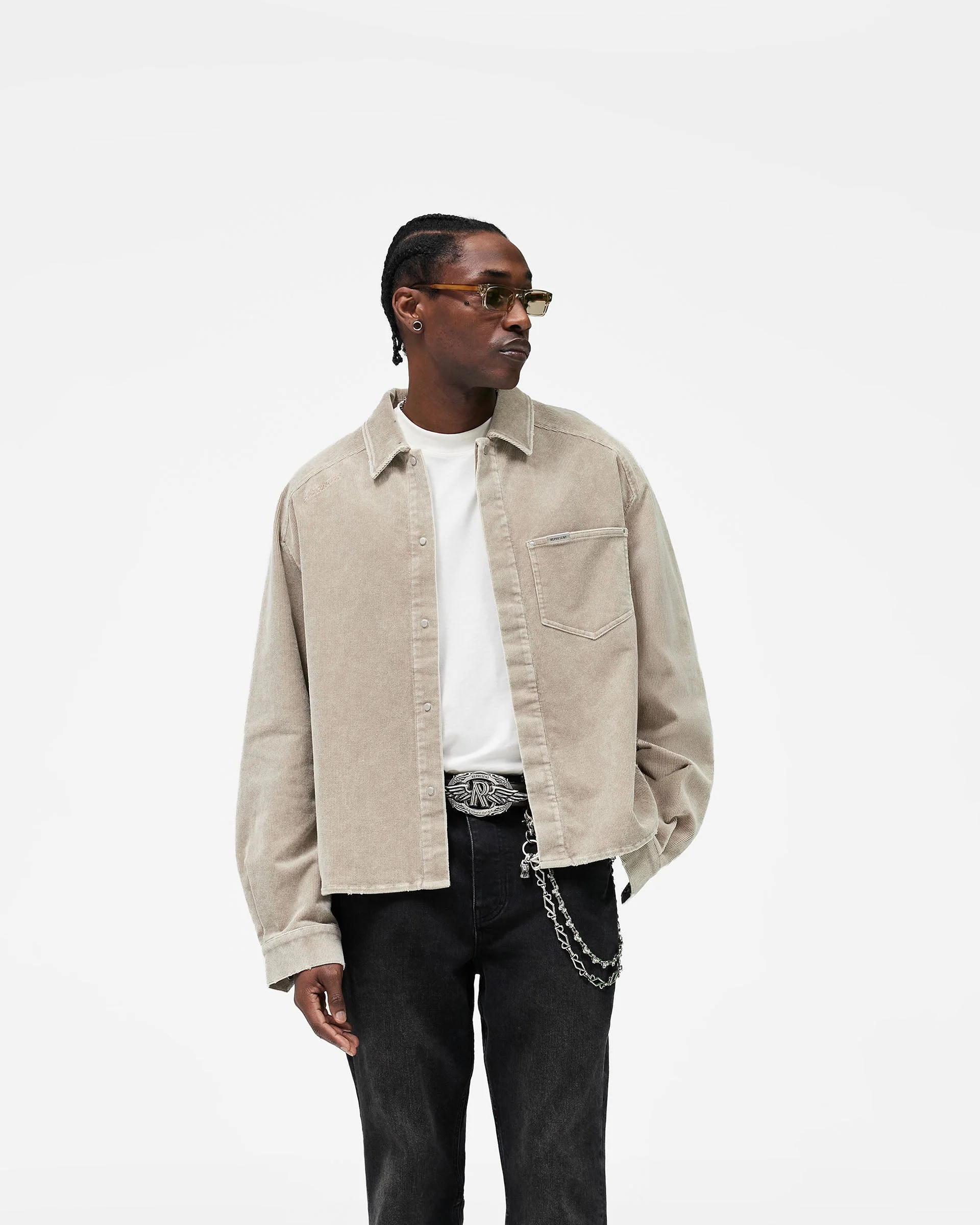 Sierra Cord Shirt - Vintage Khaki