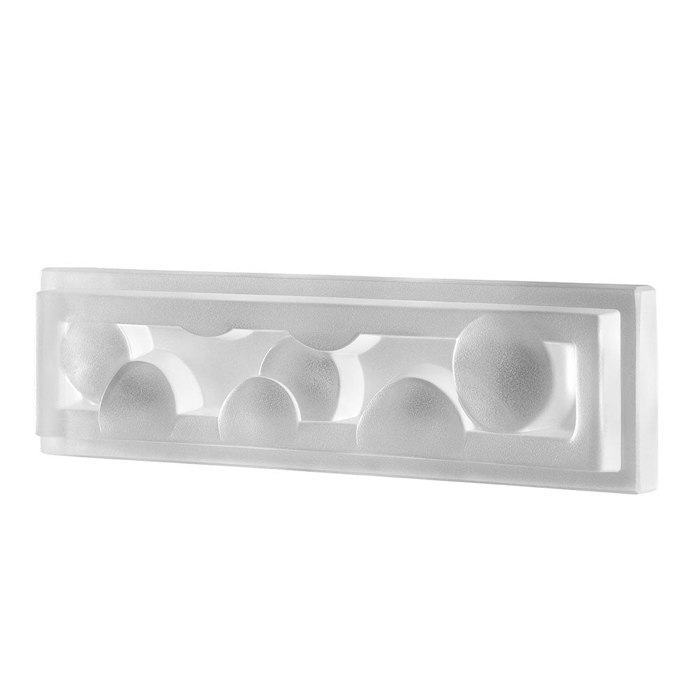 PANNEAU DÉCORATIF PETITES BULLES - CRISTAL INCOLORE, MIROITÉ