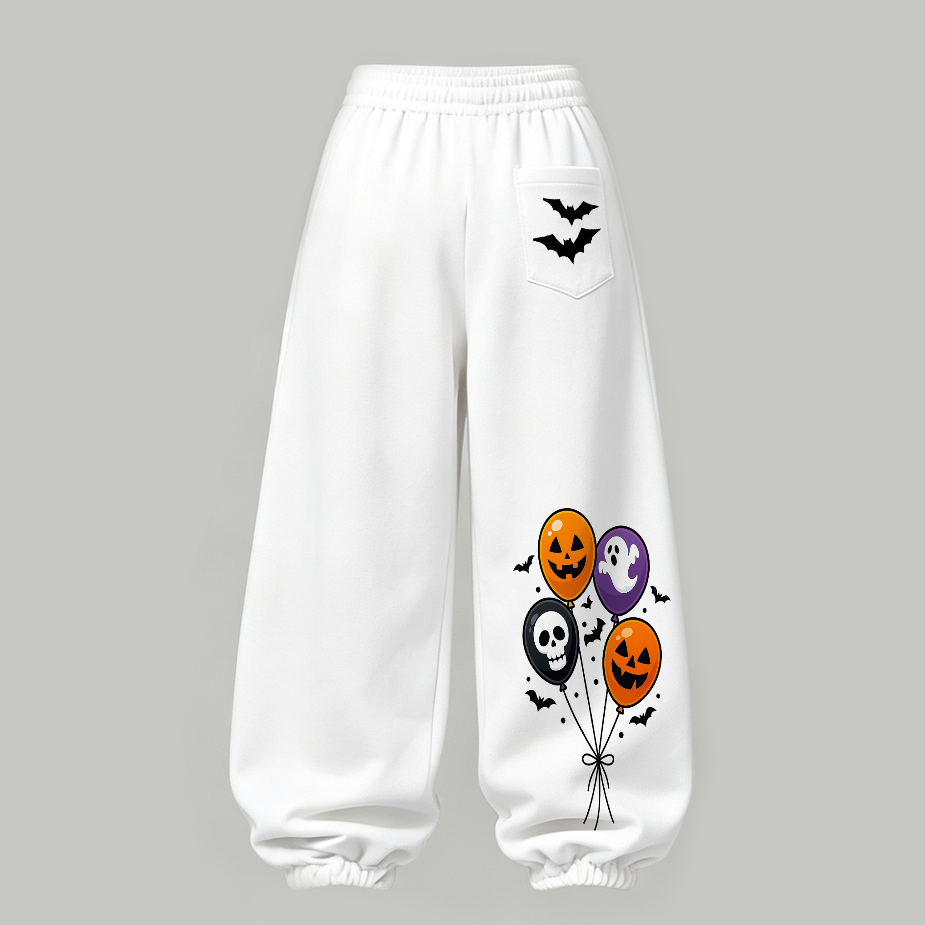Pokémon Halloween Series Cropped Long Sleeve Hoodie & High Waist Jogger Pants Two Piece TeeThreads Sustain the Scene with Custom Apparel