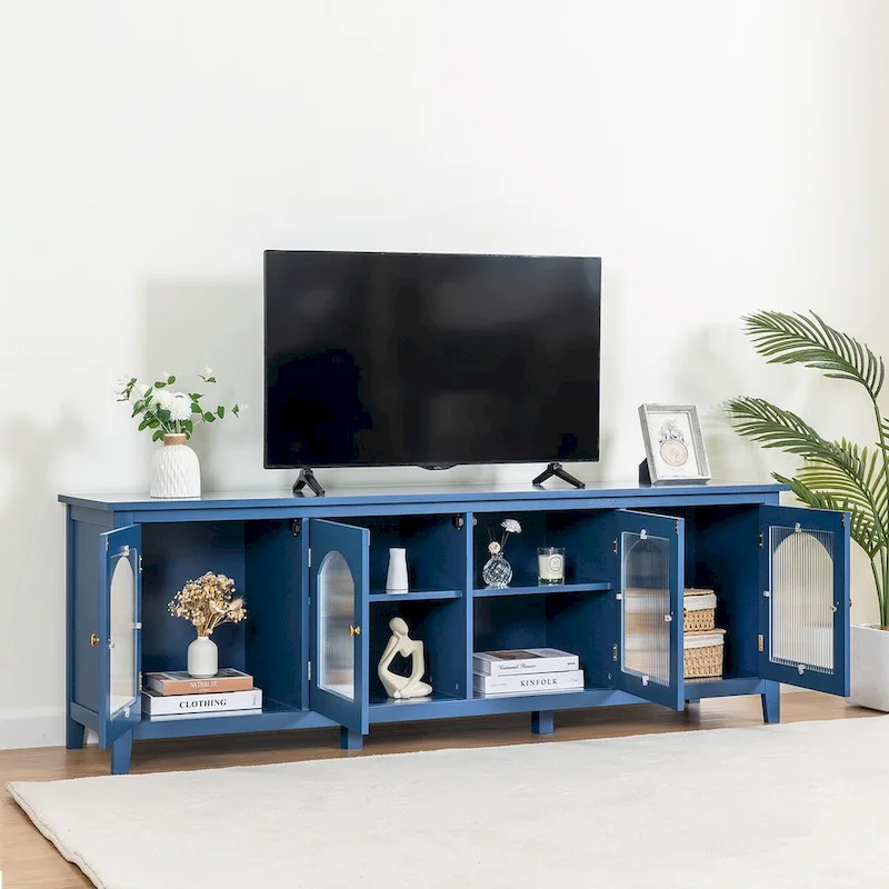 71-Inch Modern TV Cabinet Entertainment Center