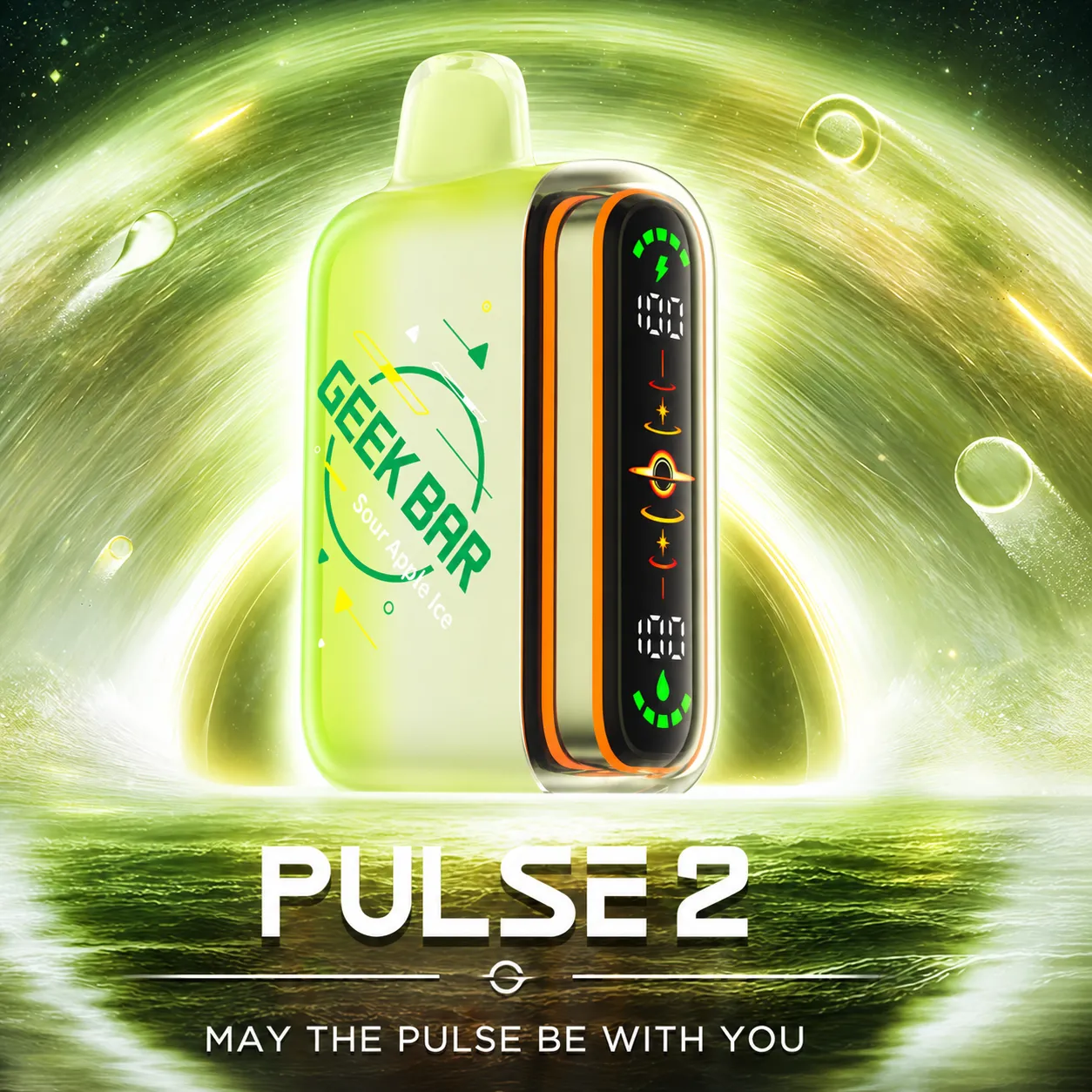 Sour Apple Ice GEEK BAR PULSE 2