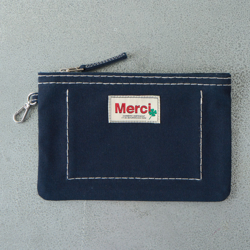 Merci - Pochette Candide - Marine