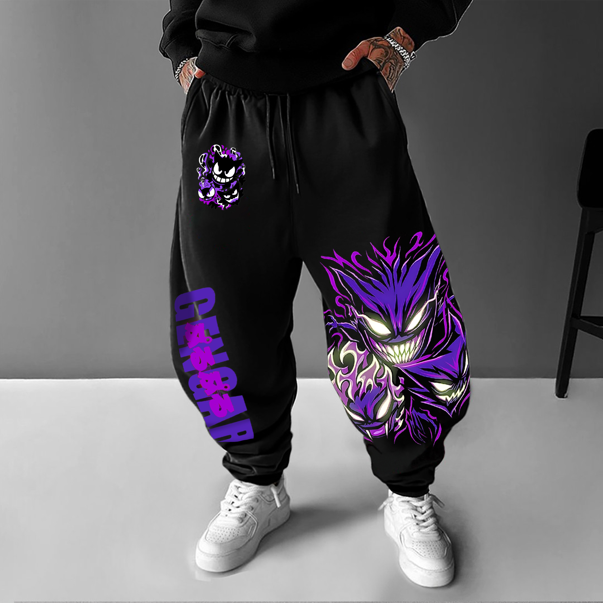 Unisex Casual Anime Streetwear Pants丨Comicssoul