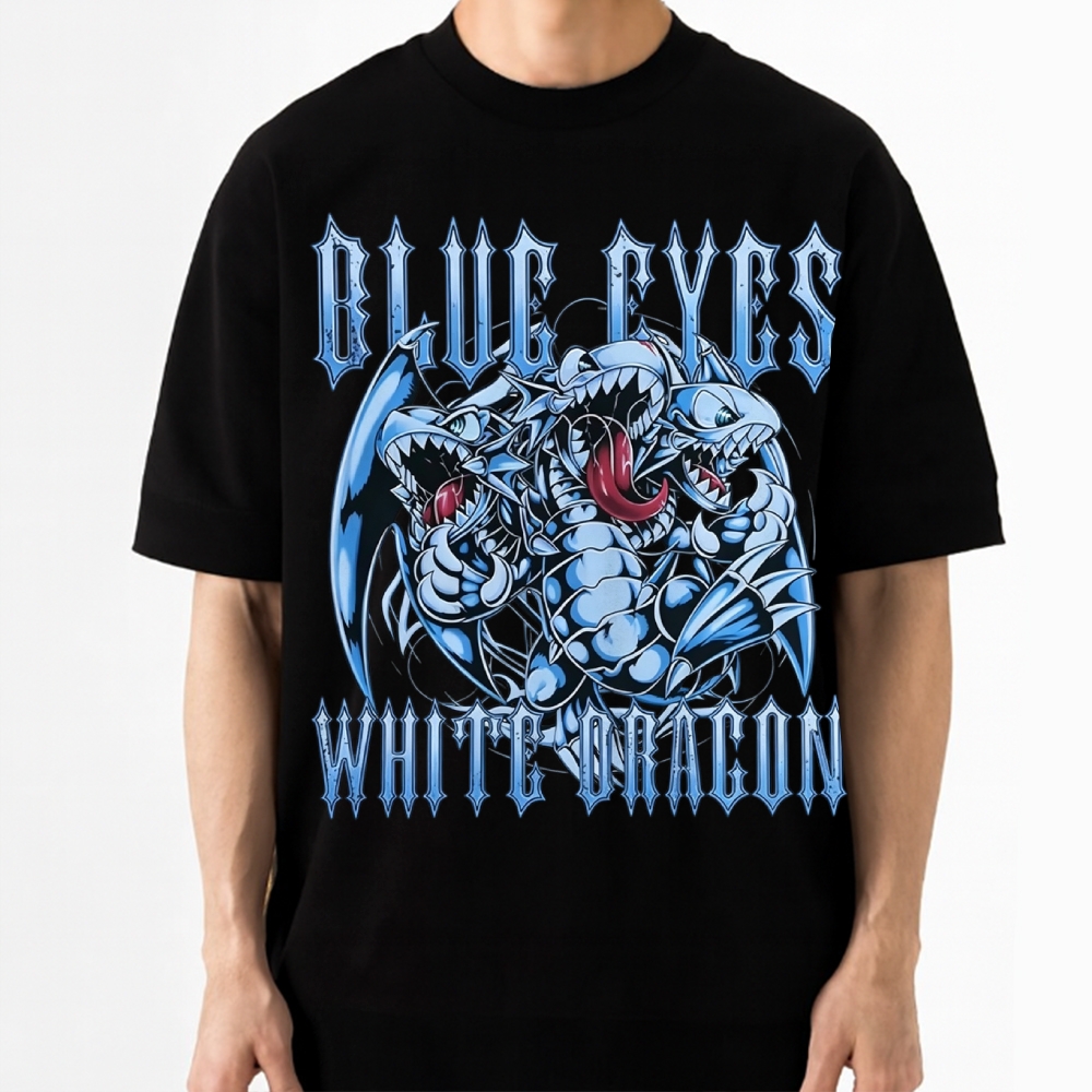 Yu-Gi-Oh! Unisex Round Neck Anime T-shirt