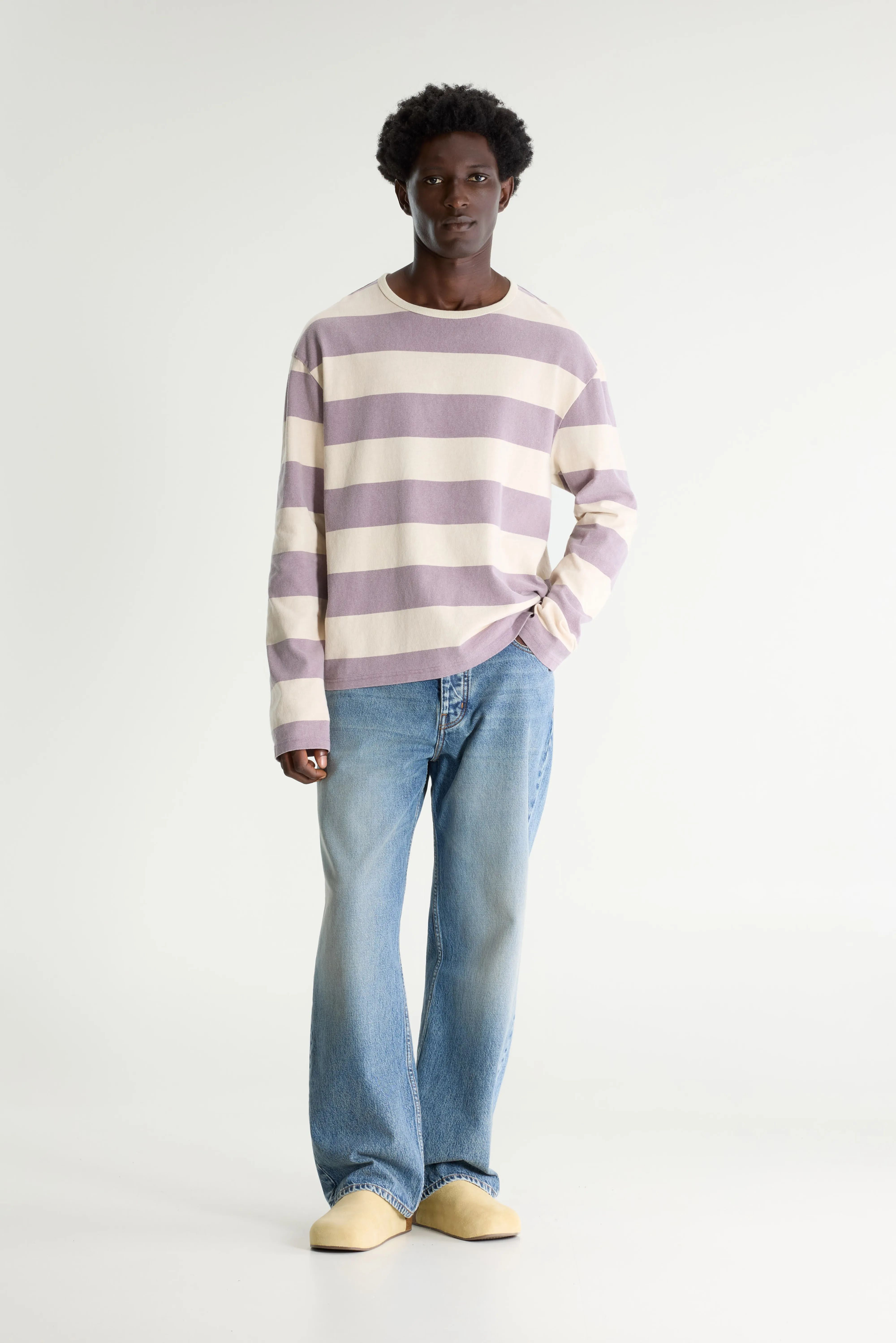 Bellerose Fuller long-sleeve t-shirt  (261 / M / STRIPE D)