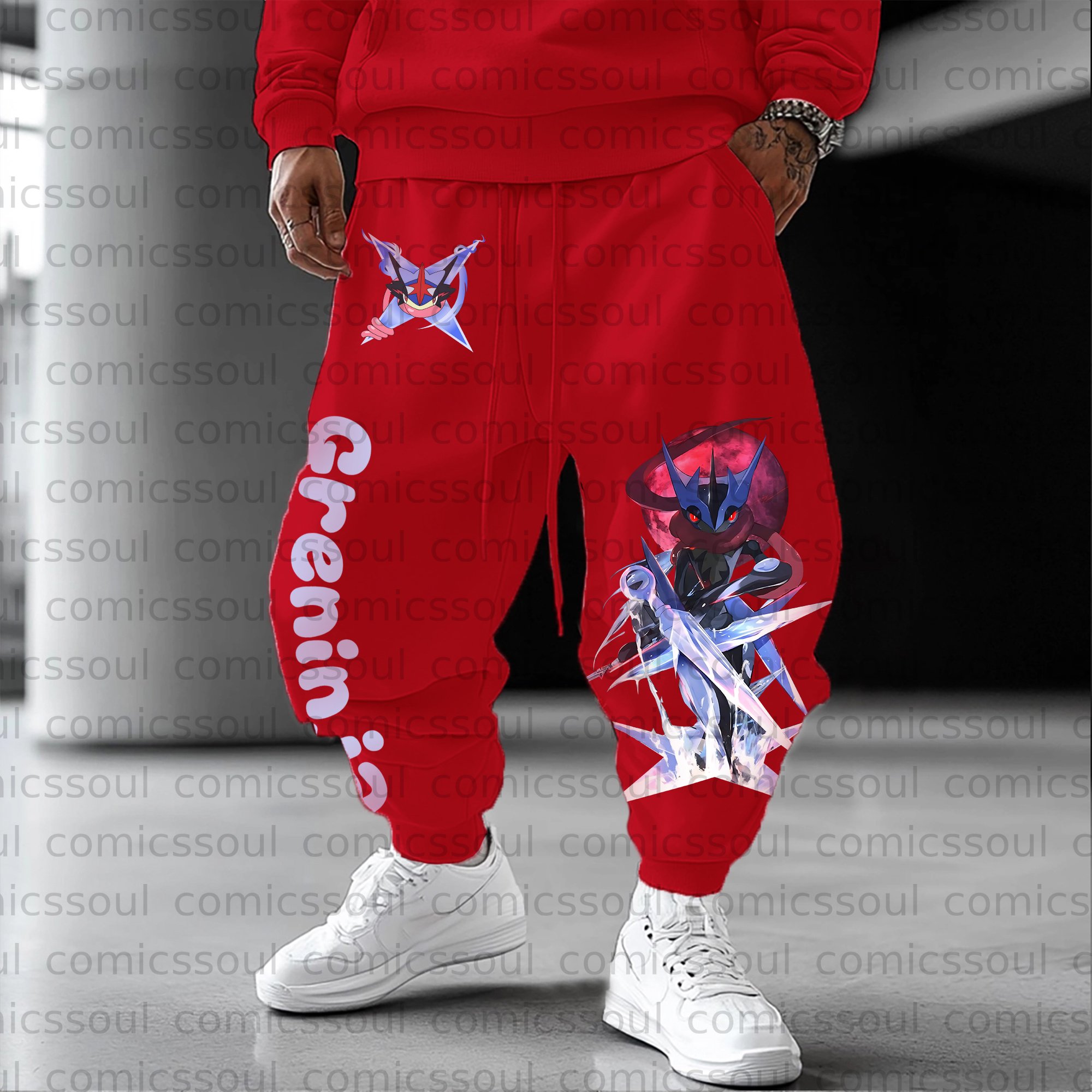 Unisex Anime Inspired Vintage Plush Pants