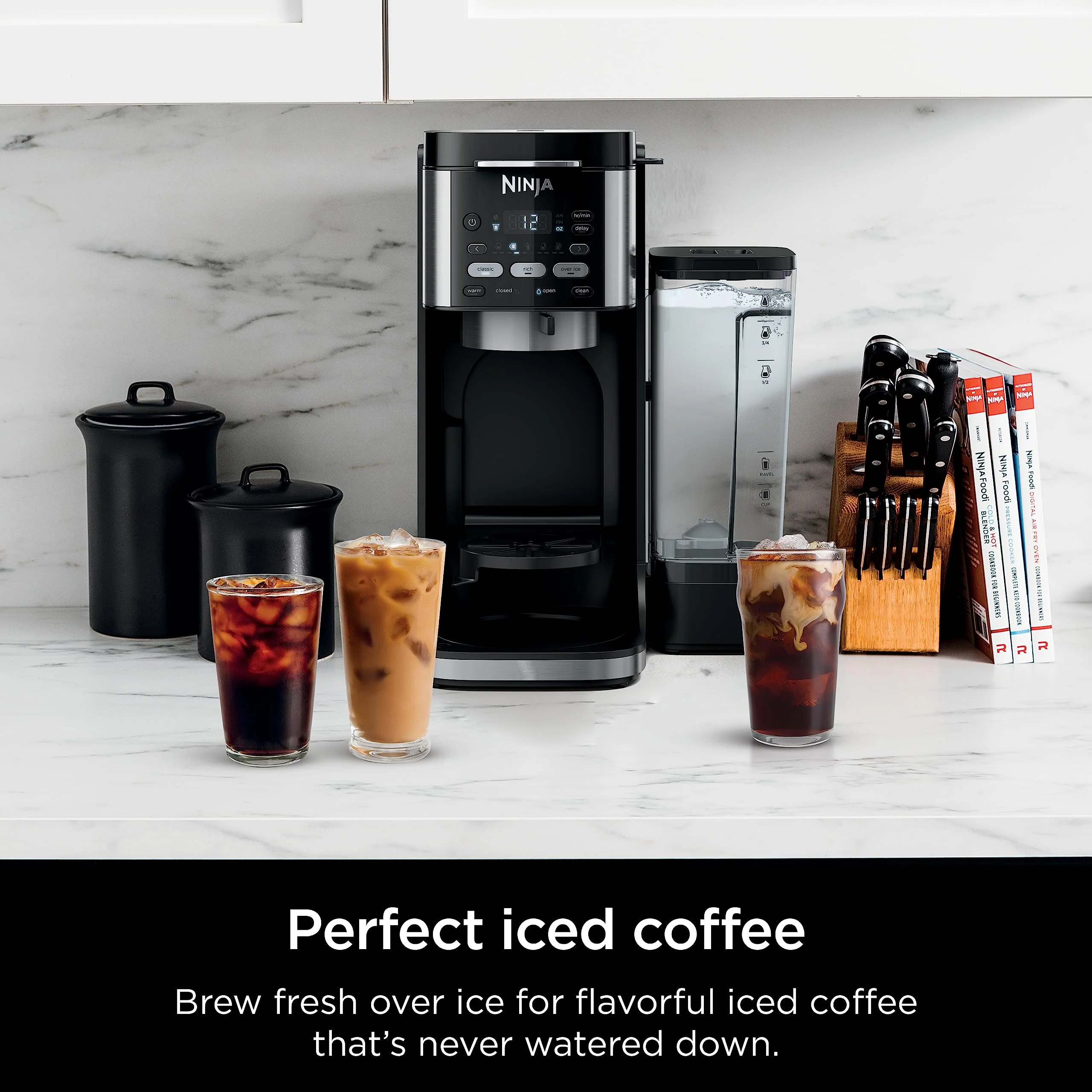 Ninja Drip Coffee Maker With K Cup Combo, DualBrew Pro Specialty Coffee System, Coffee Machine Compatible with K-Cup Pods, 12 Cup Single Serve Coffee Makers with Paper Filter, CFP301 Frother? F - Image 20