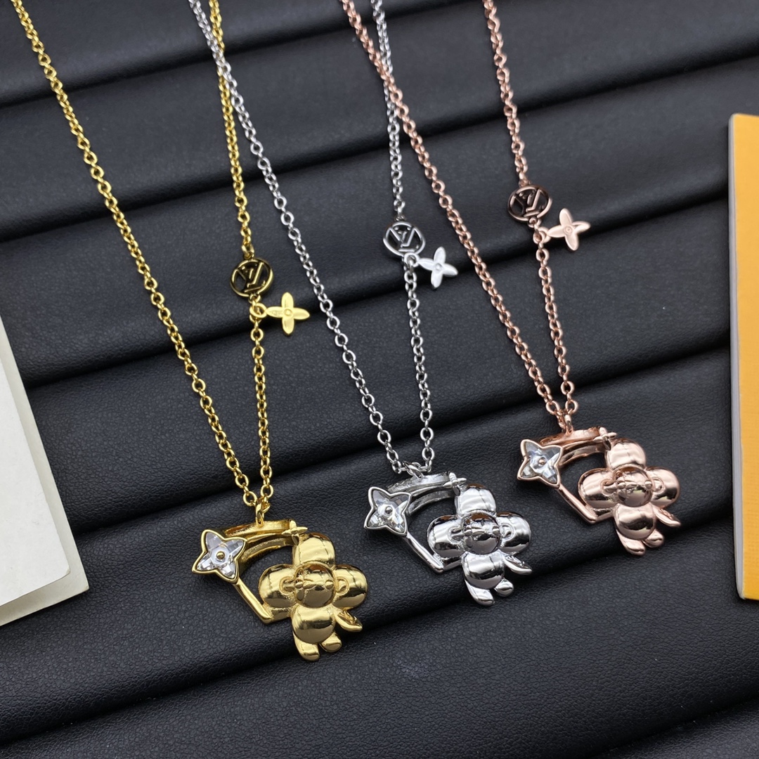 Louis Vuitton New Pendant Necklace - Original Replica Club