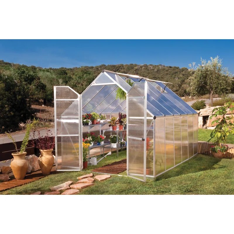 WAYFAIR Essence 8 Ft W X 12 Ft D Greenhouse