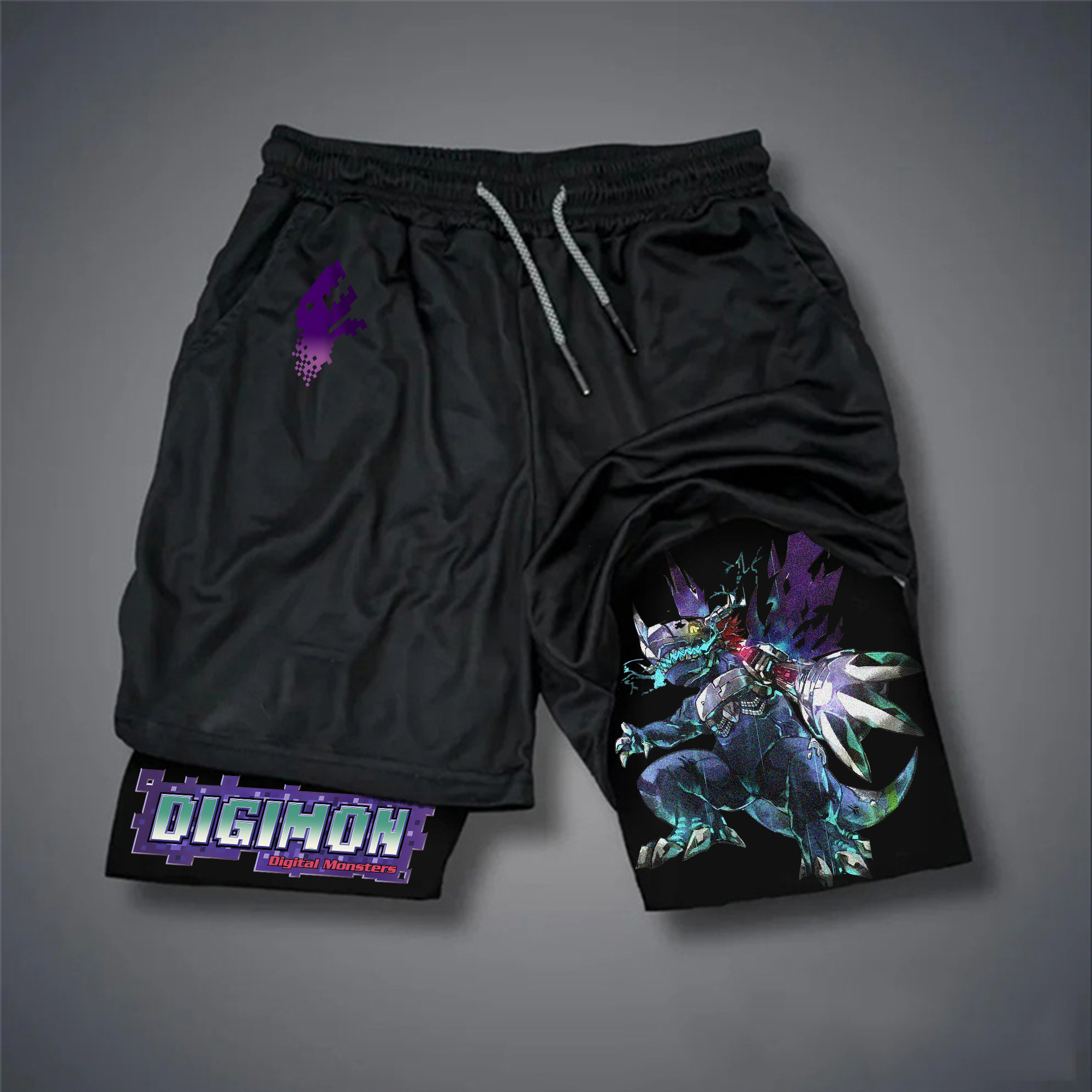 Unisex  “Comicssoul” Casual Anime Streetwear Shorts