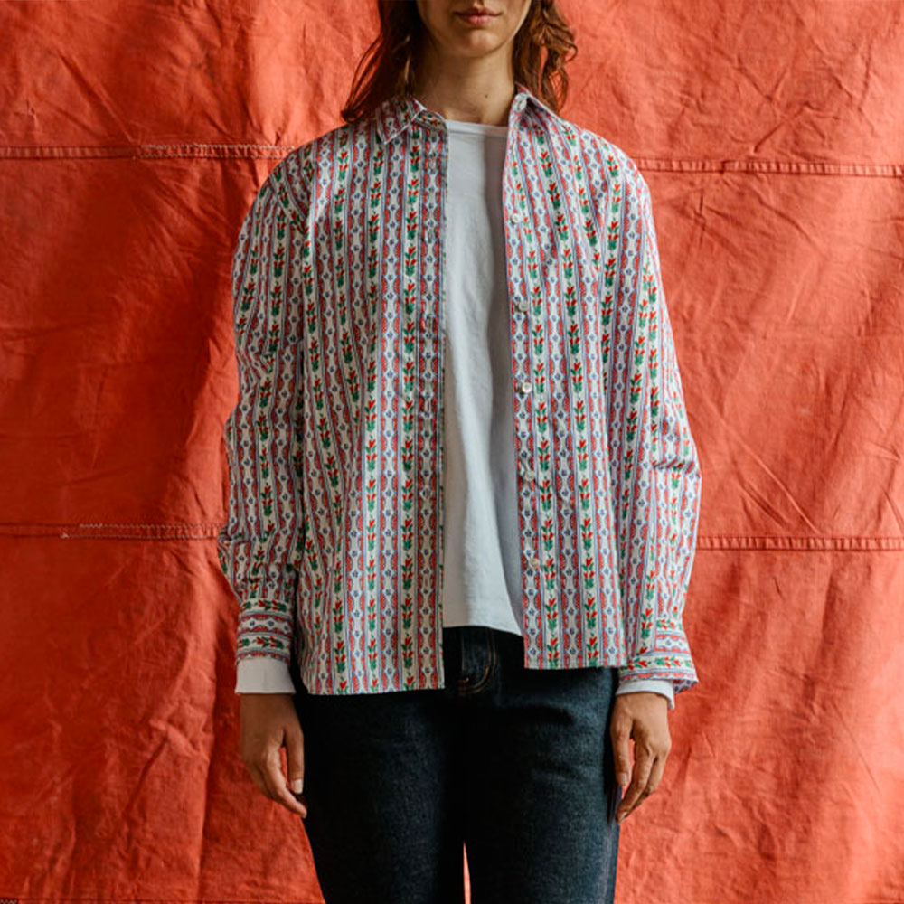 Amour Breton x Merci - Chemise - Rouge