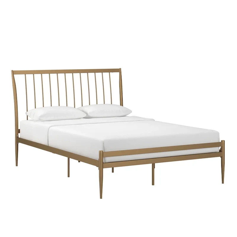 iNSPIRE Q Bold Parkcrest Gold Metal Bed